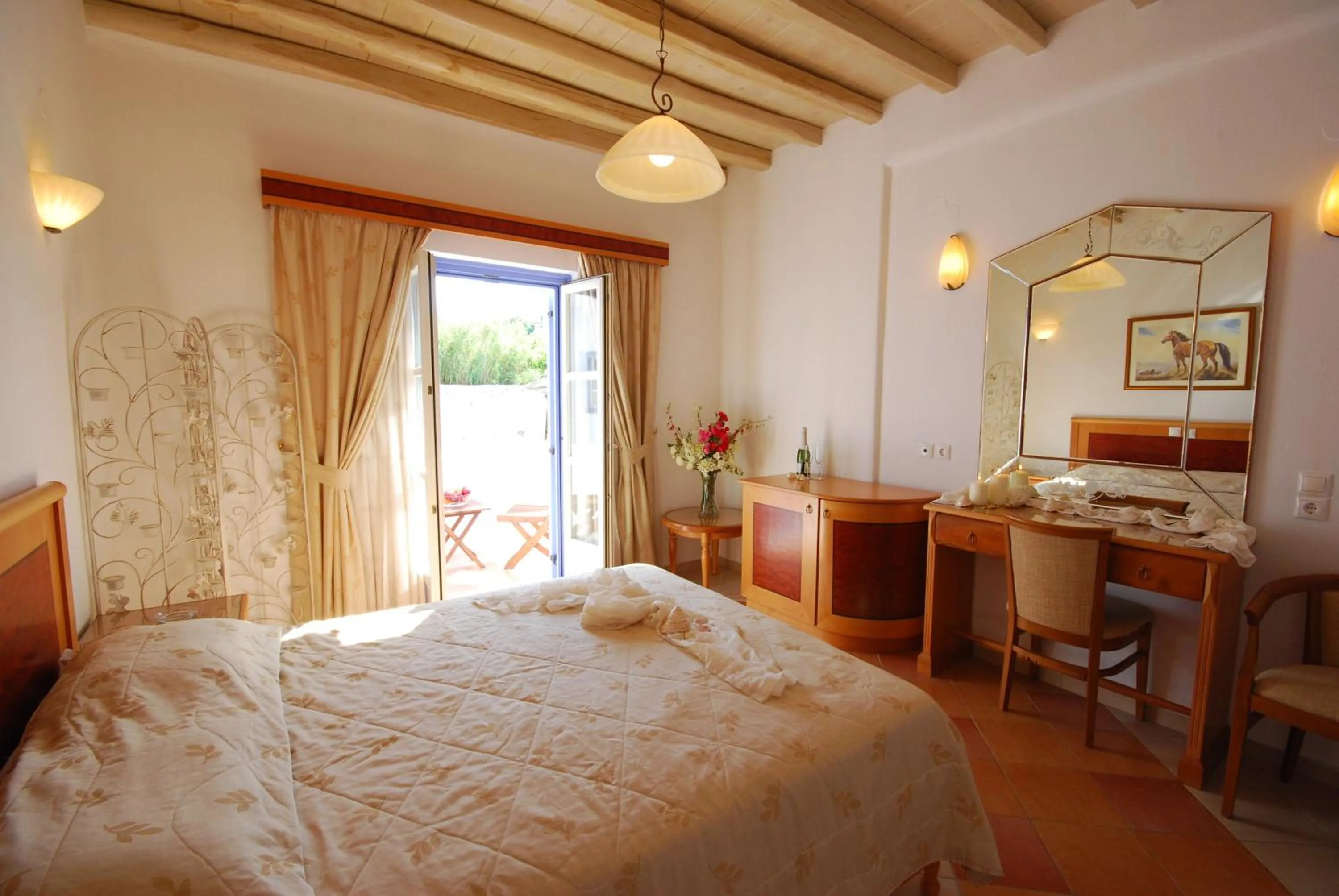 Bed in Hotel Anatolia