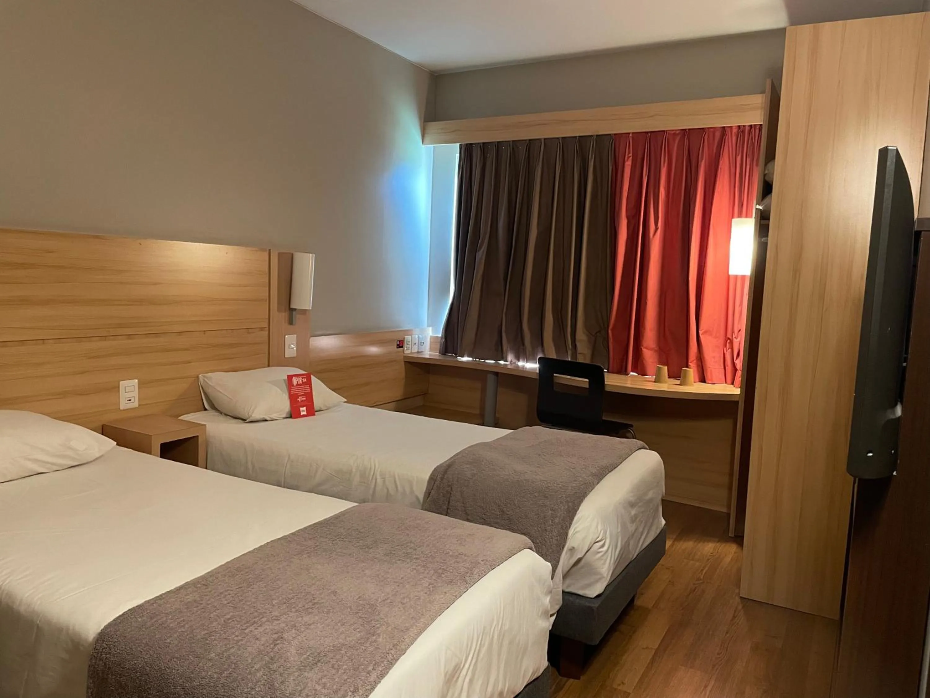 Bed in ibis Santiago Estacion Central