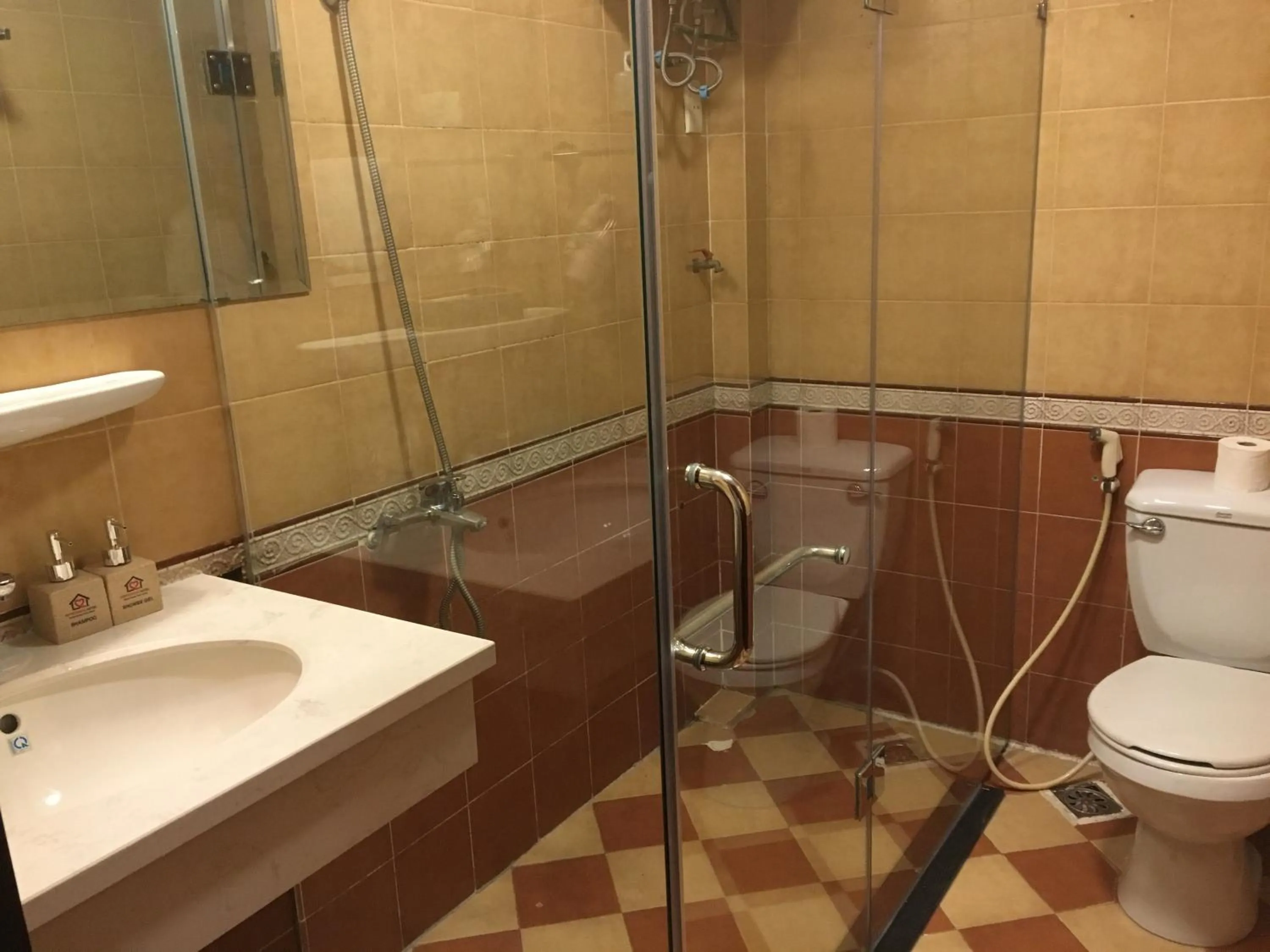 Shower in Impressive Boutique Hotel