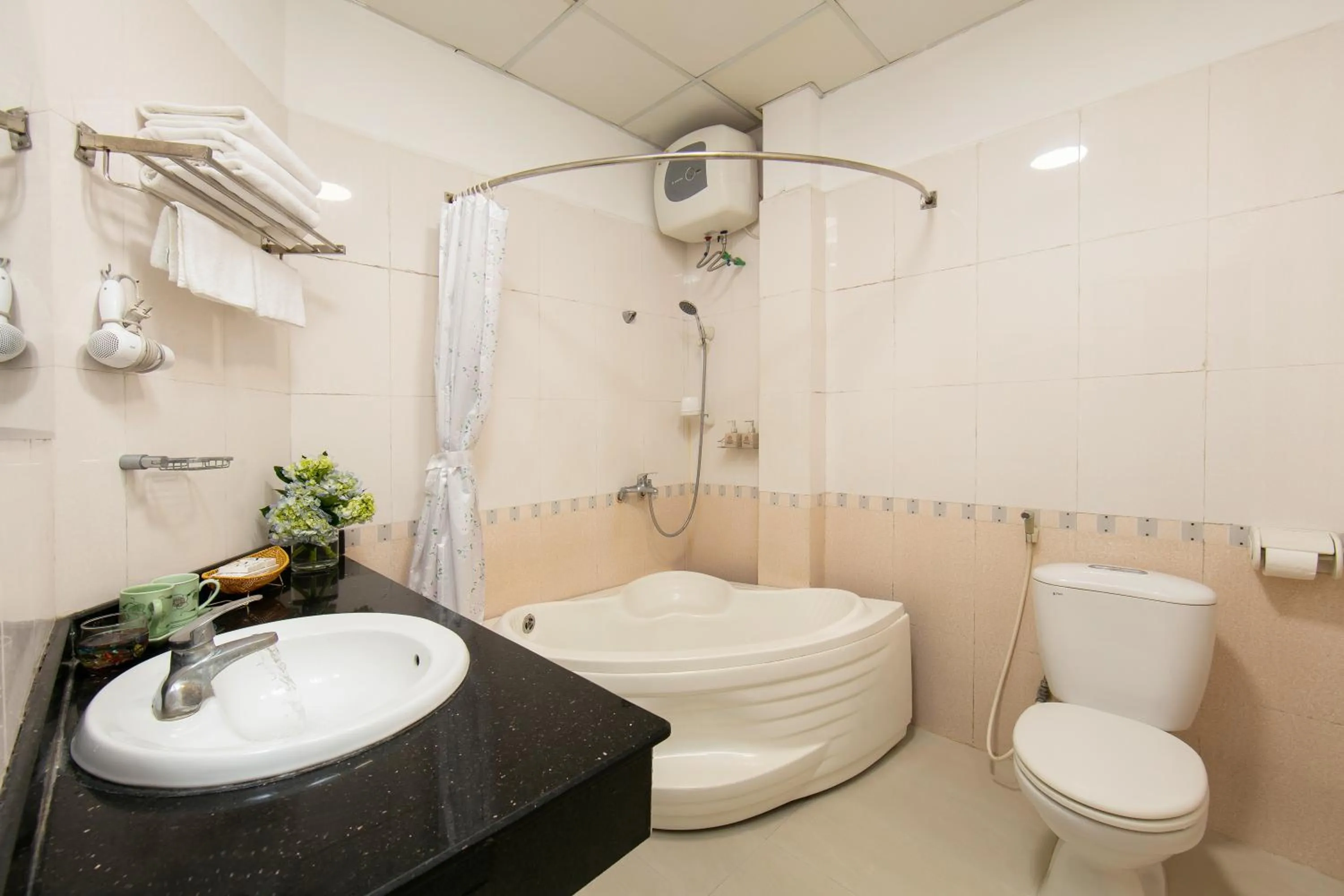 Shower in Impressive Boutique Hotel