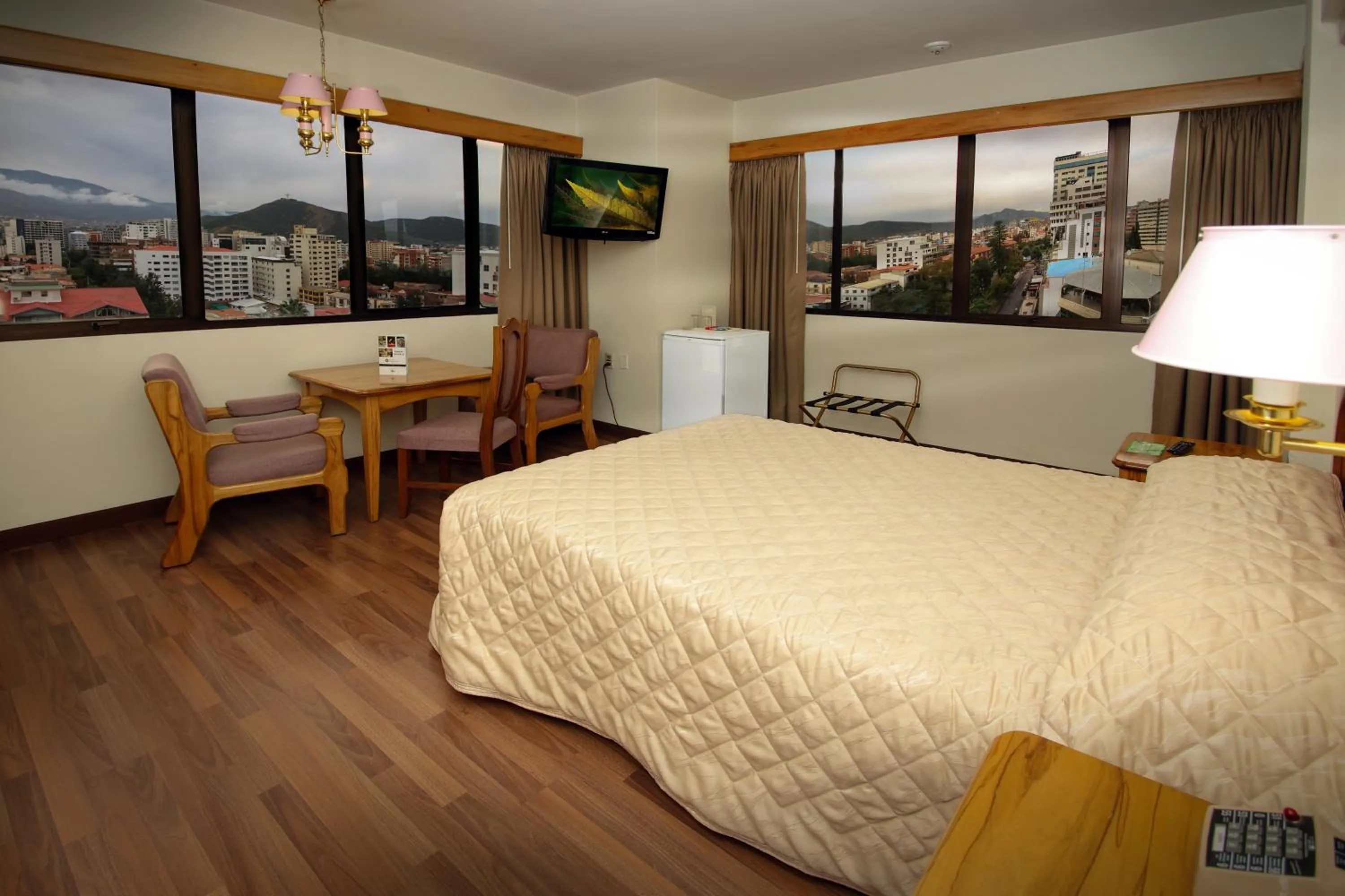 Bed in Hotel Diplomat