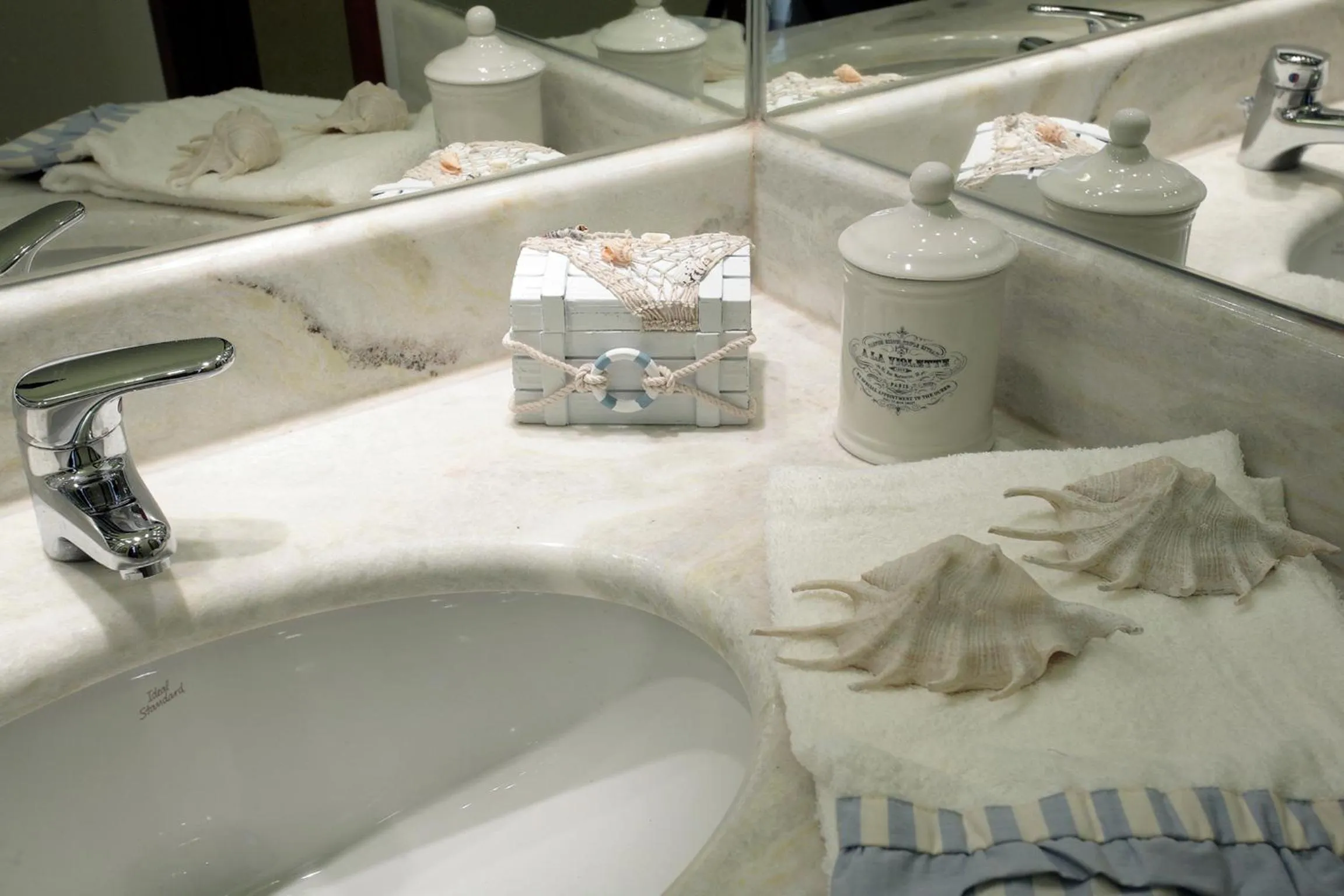 Decorative detail in Residence Dell'Angelo