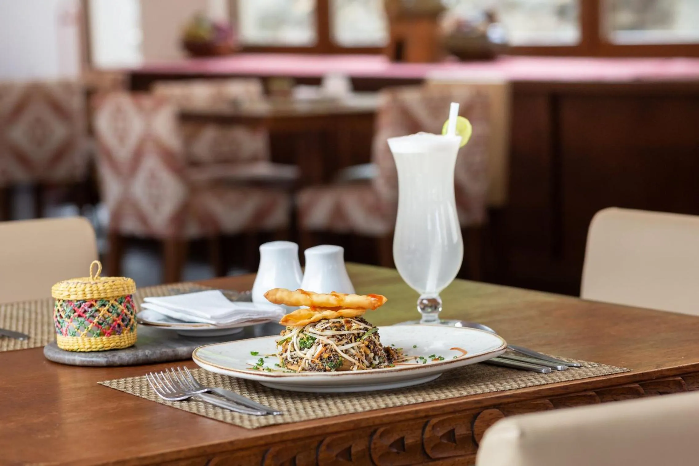 Food and drinks in Del Pilar Ollantaytambo