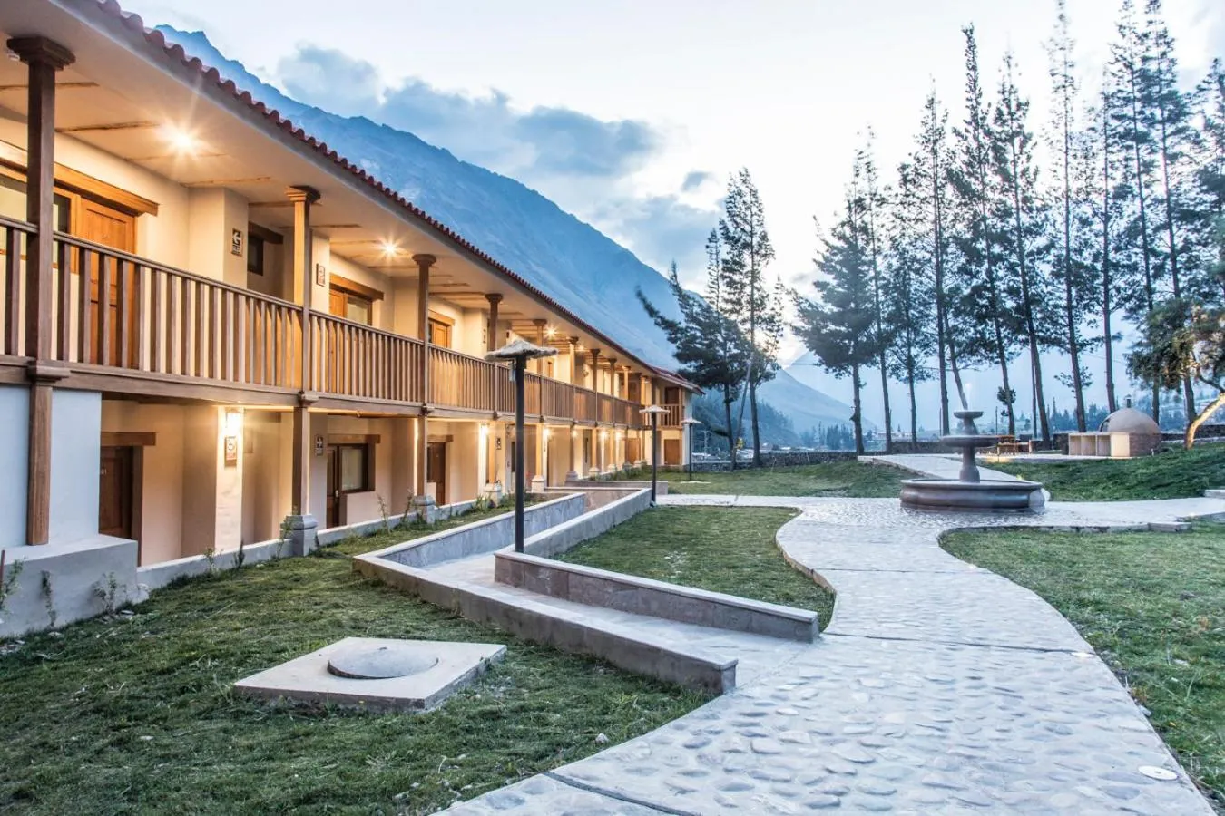 Garden view in Del Pilar Ollantaytambo