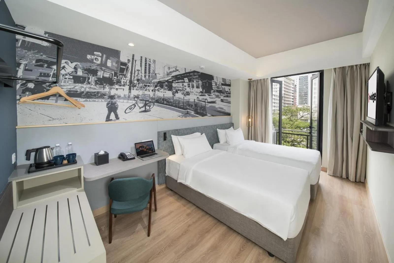 Twin Room in ibis Styles Kuala Lumpur Bukit Bintang