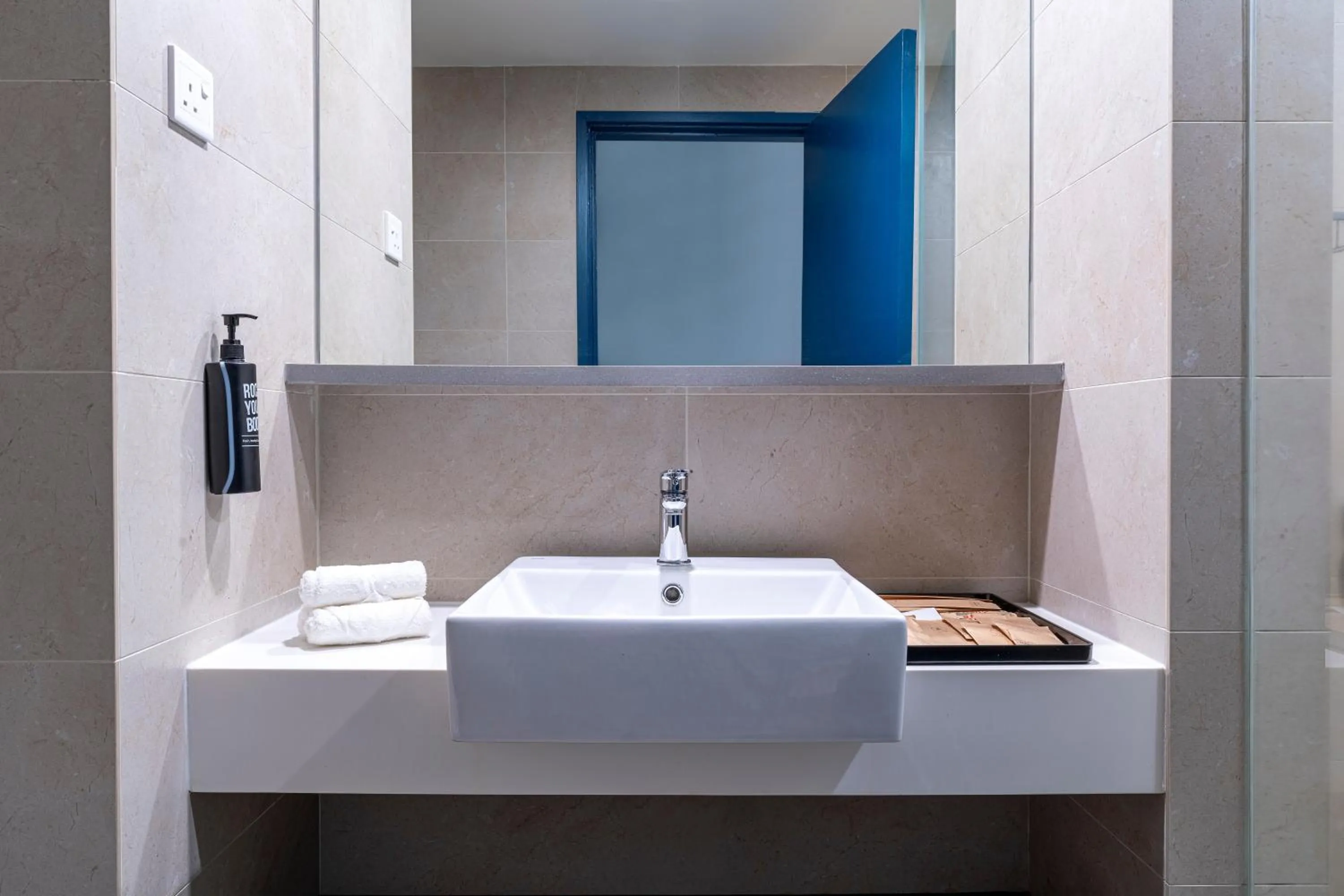 Bathroom in ibis Styles Kuala Lumpur Bukit Bintang