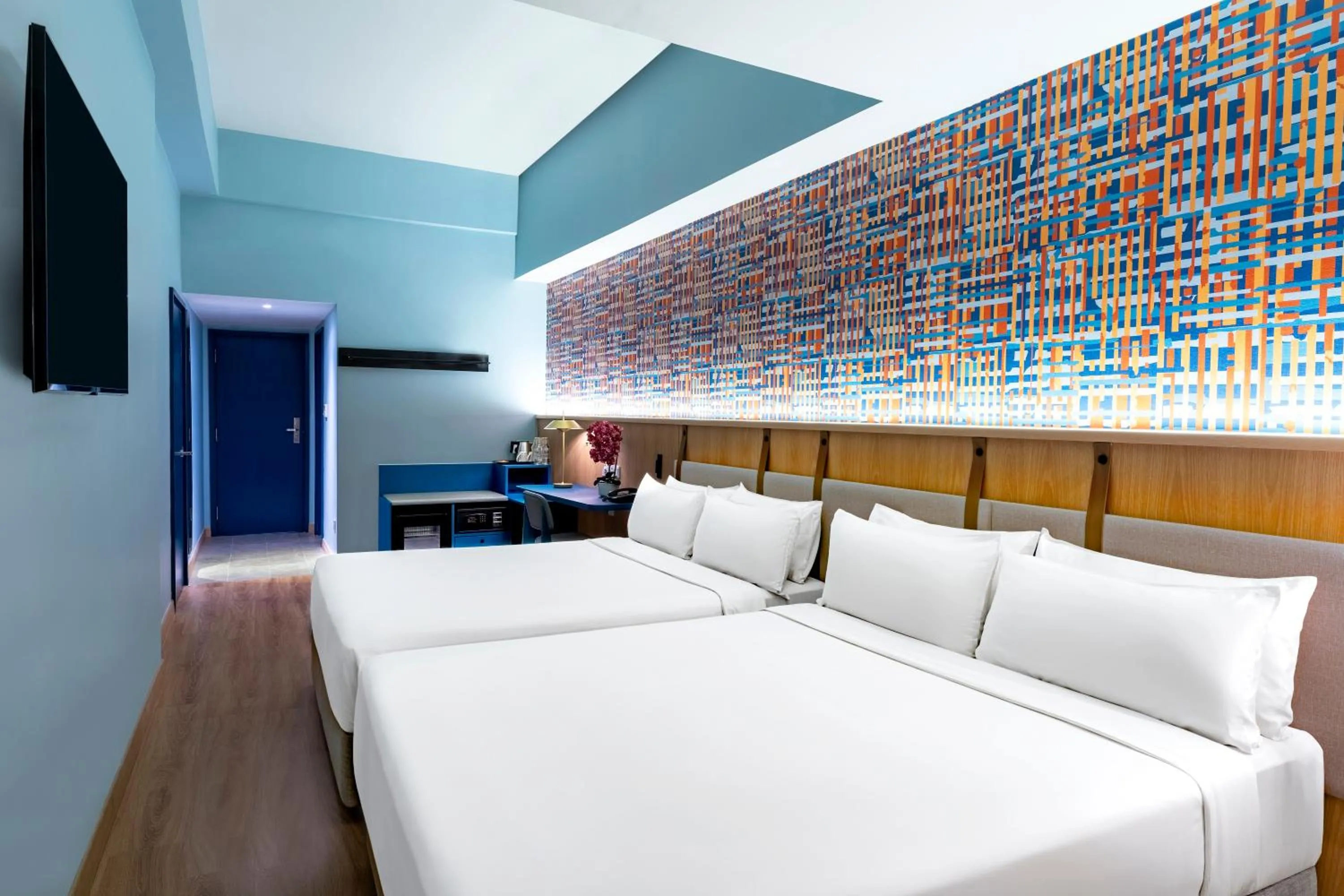 Bed in ibis Styles Kuala Lumpur Bukit Bintang
