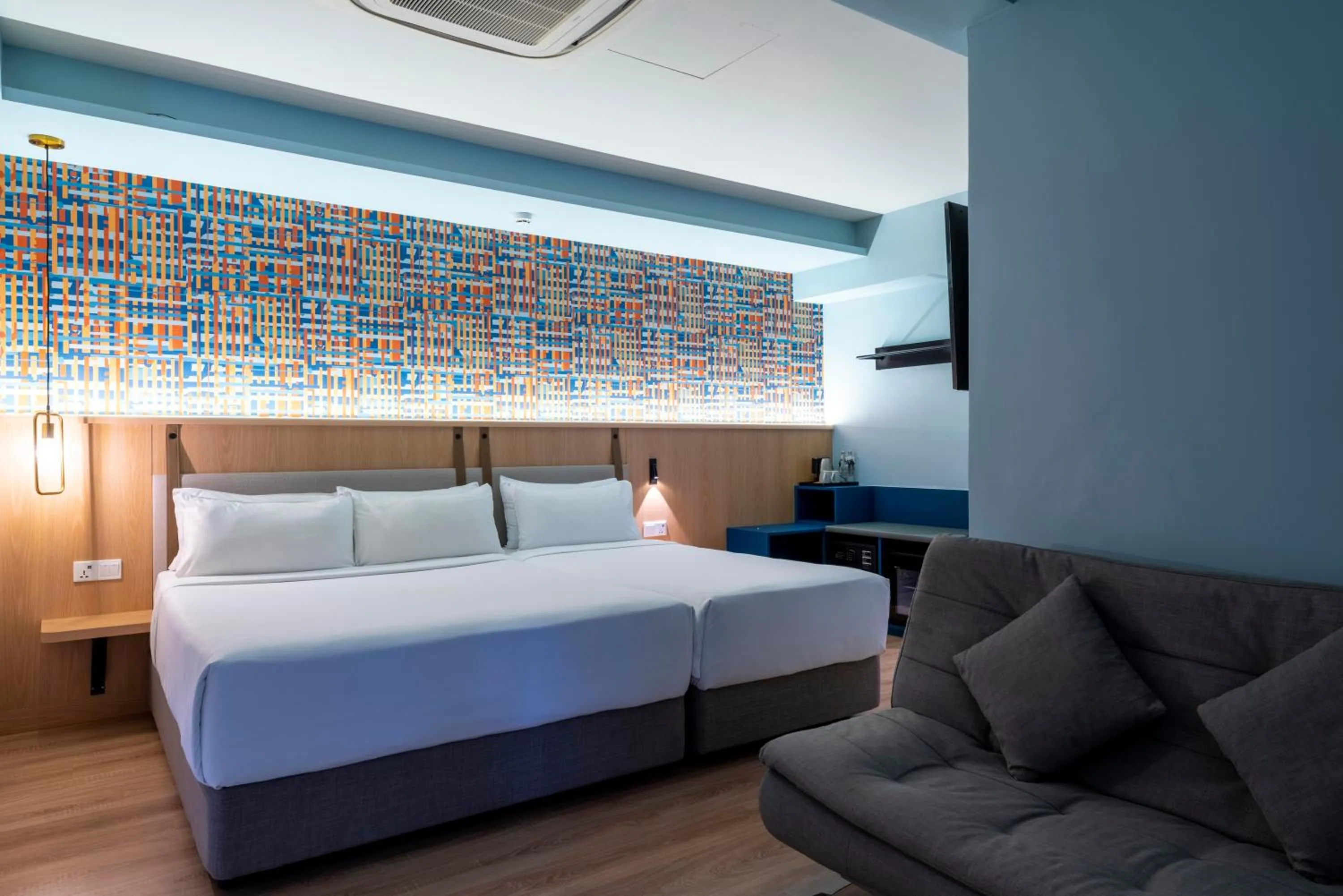 Bed in ibis Styles Kuala Lumpur Bukit Bintang