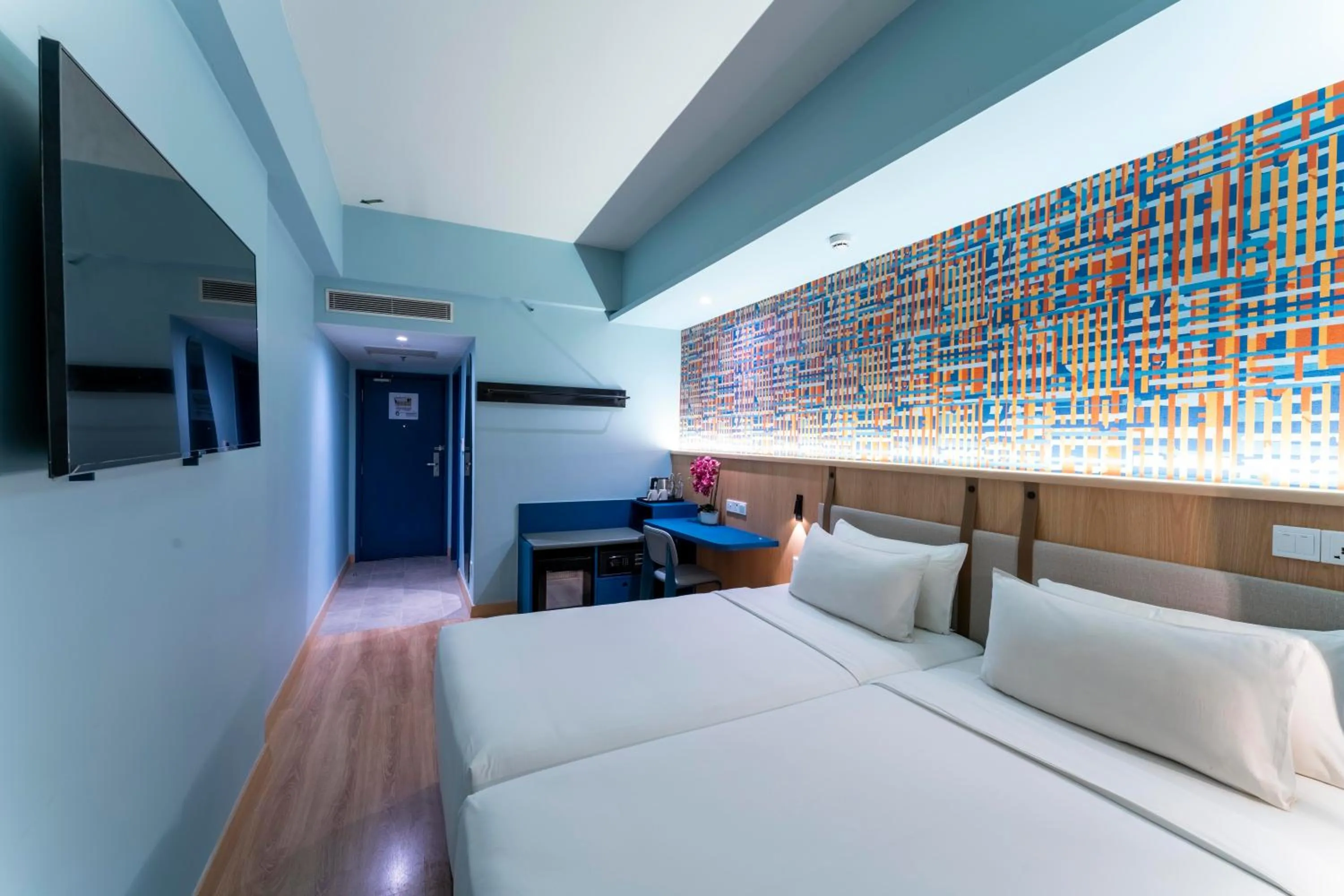 Bed in ibis Styles Kuala Lumpur Bukit Bintang