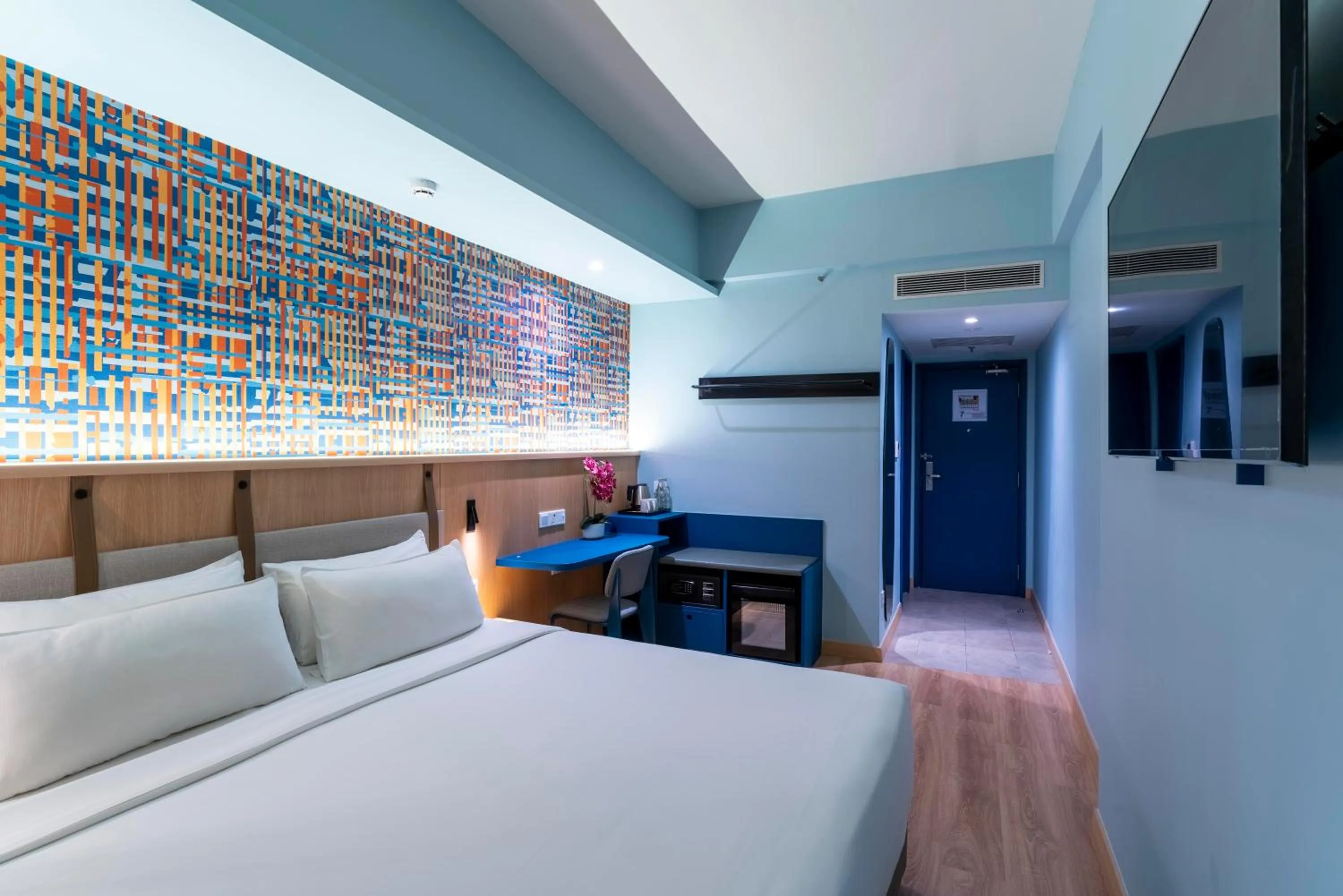 Bedroom, Bed in ibis Styles Kuala Lumpur Bukit Bintang