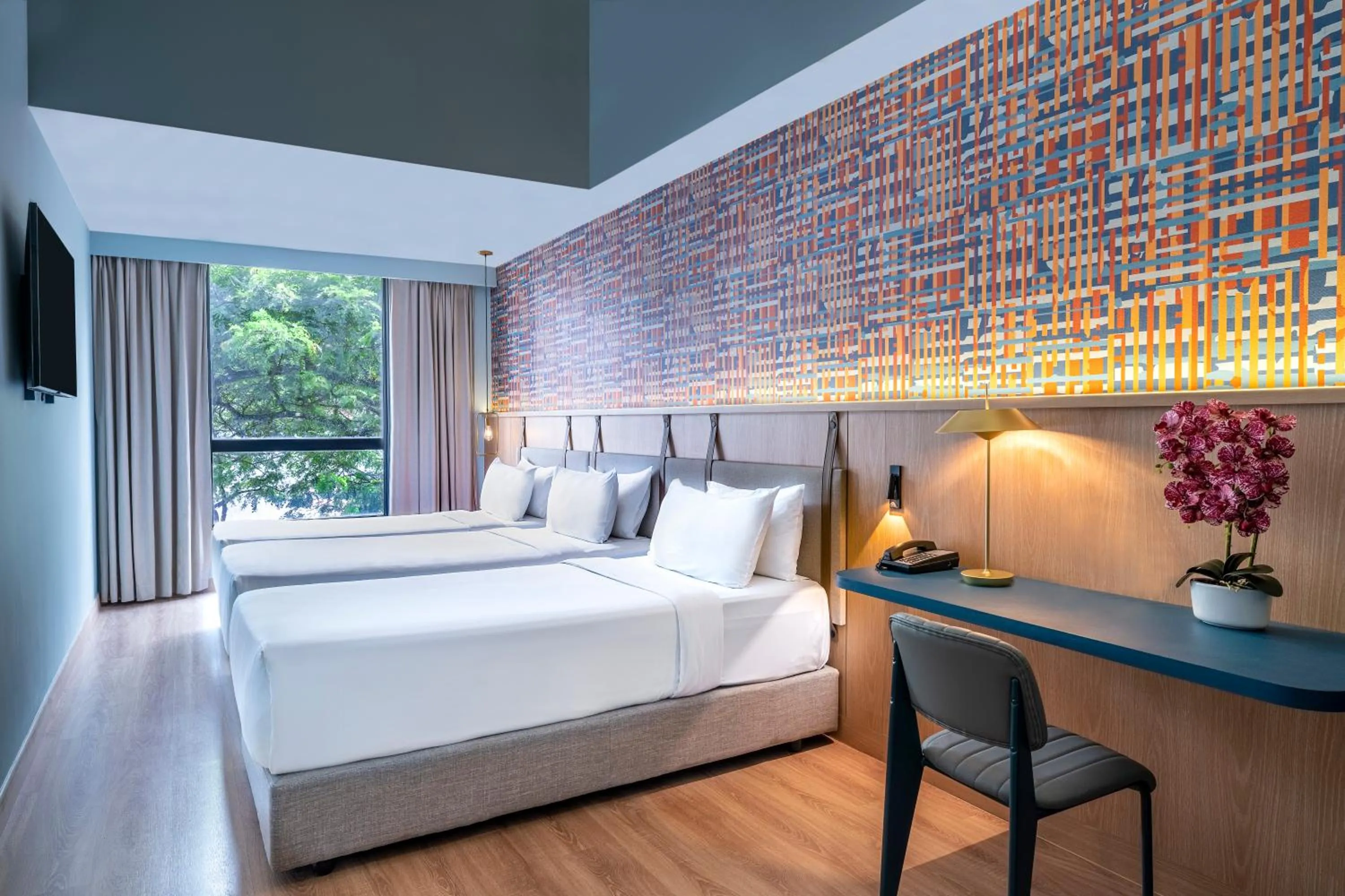 Bed in ibis Styles Kuala Lumpur Bukit Bintang
