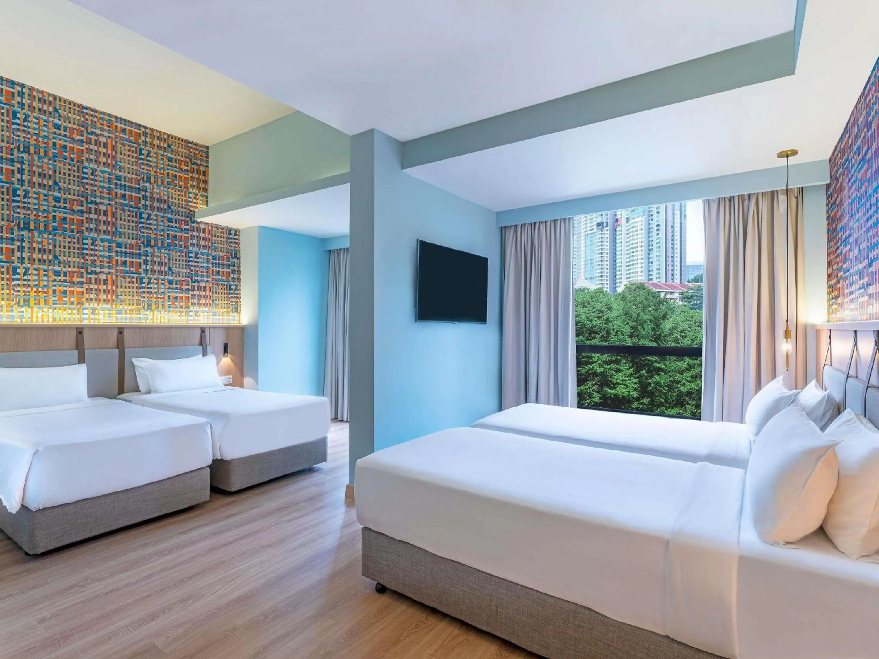 Bedroom, Bed in ibis Styles Kuala Lumpur Bukit Bintang