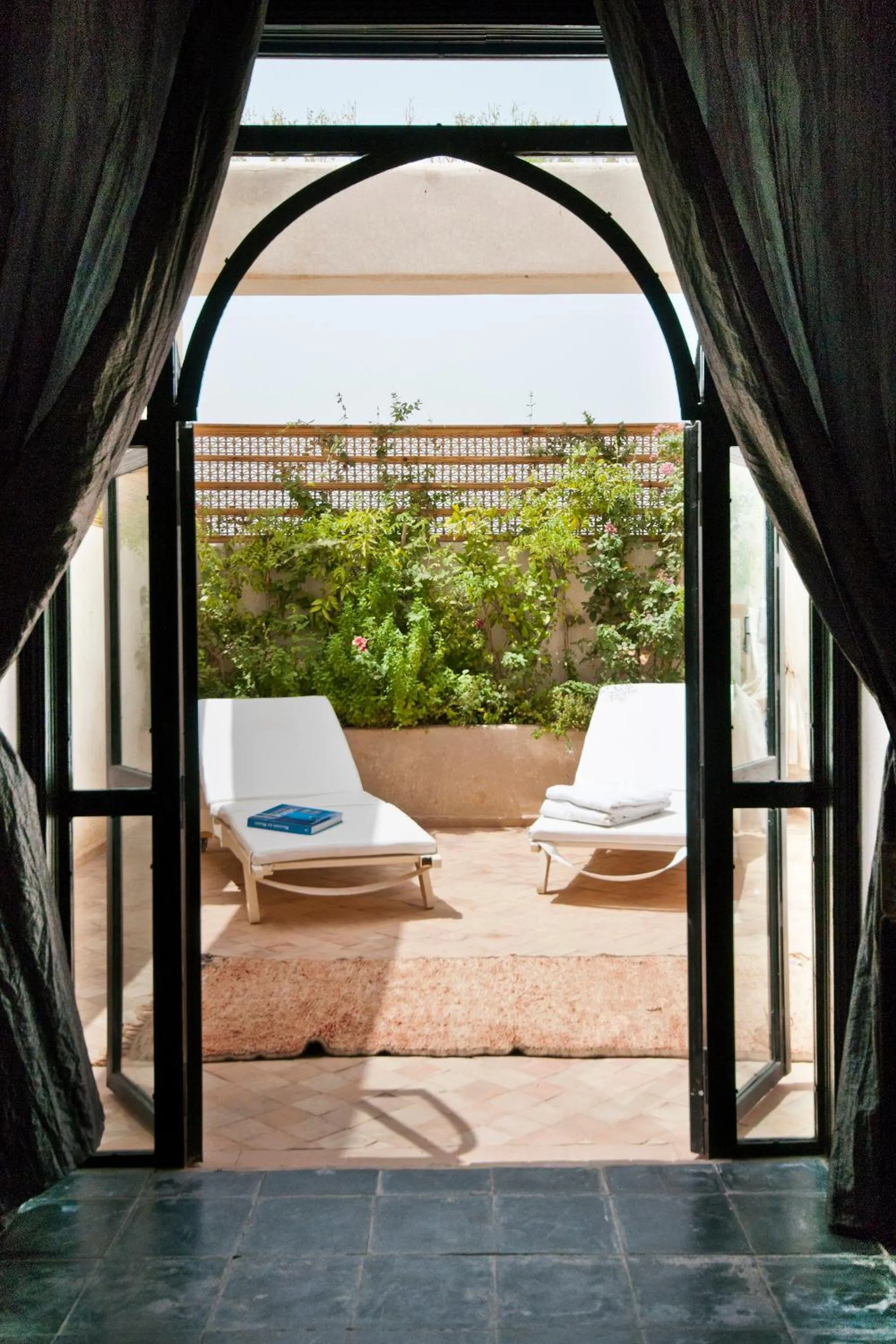 Patio in Riad Bellamane Marrakech