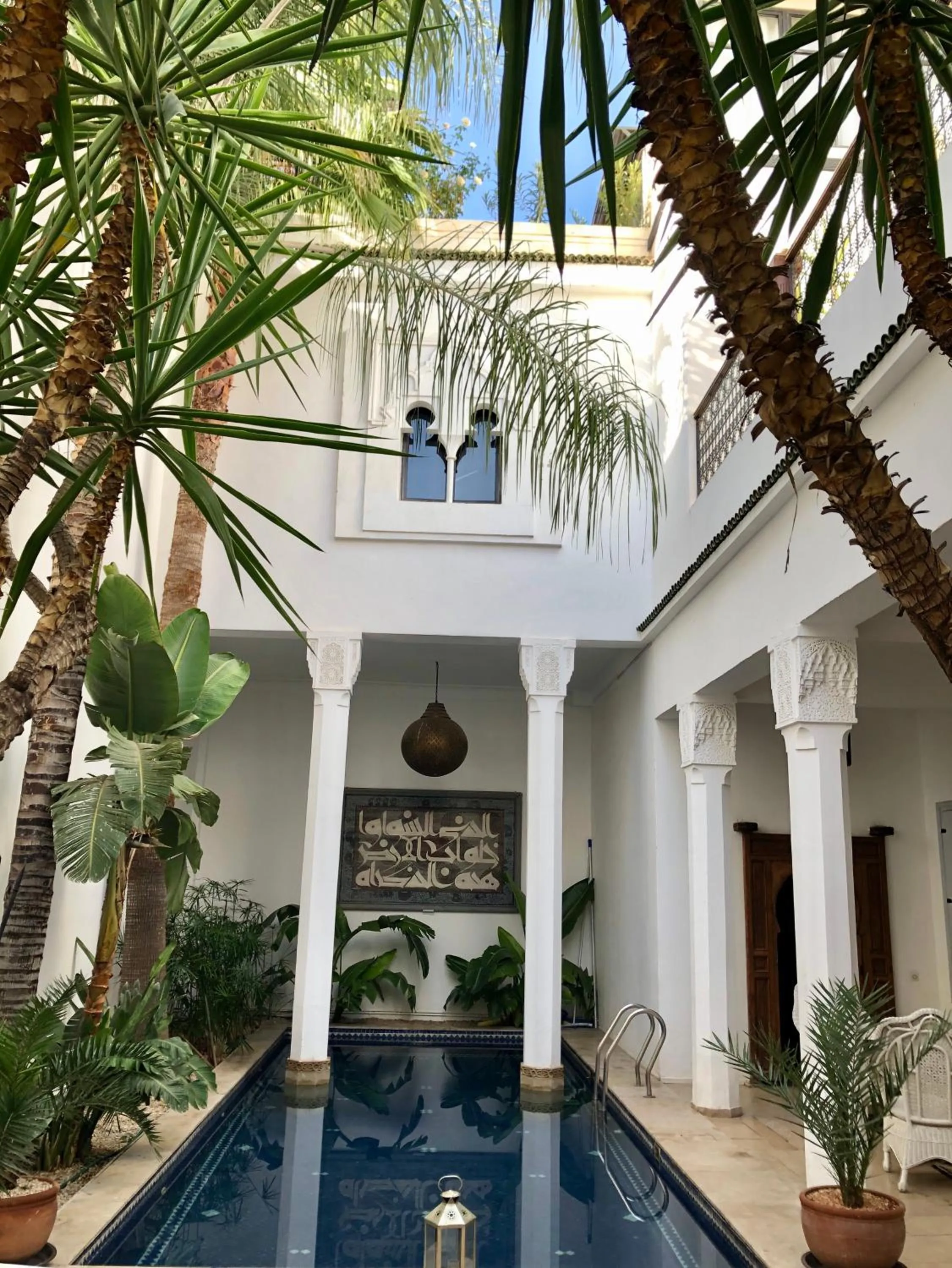 Patio in Riad Bellamane Marrakech