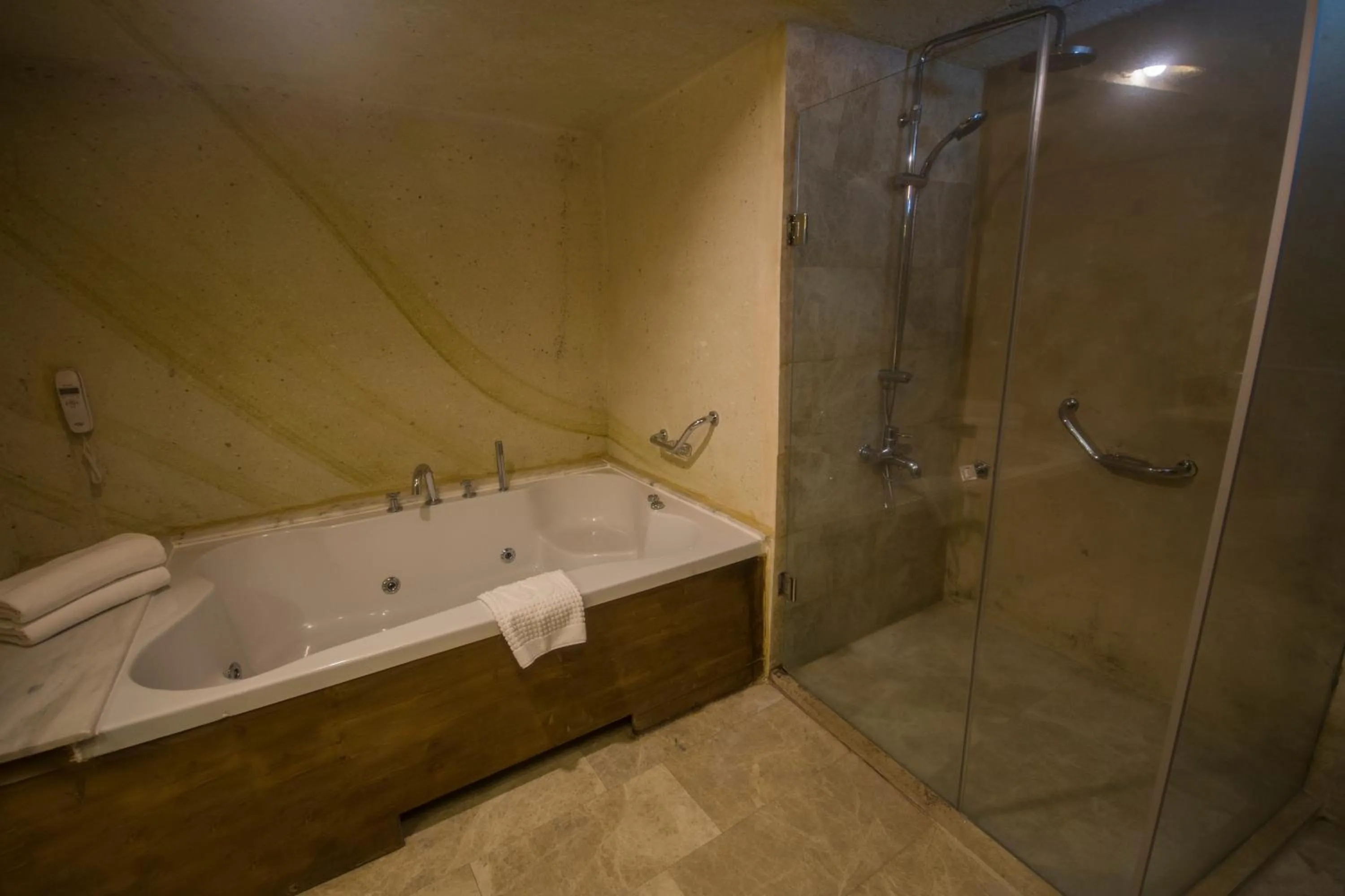 Bathroom in Fresco Cave Suites Cappadocia