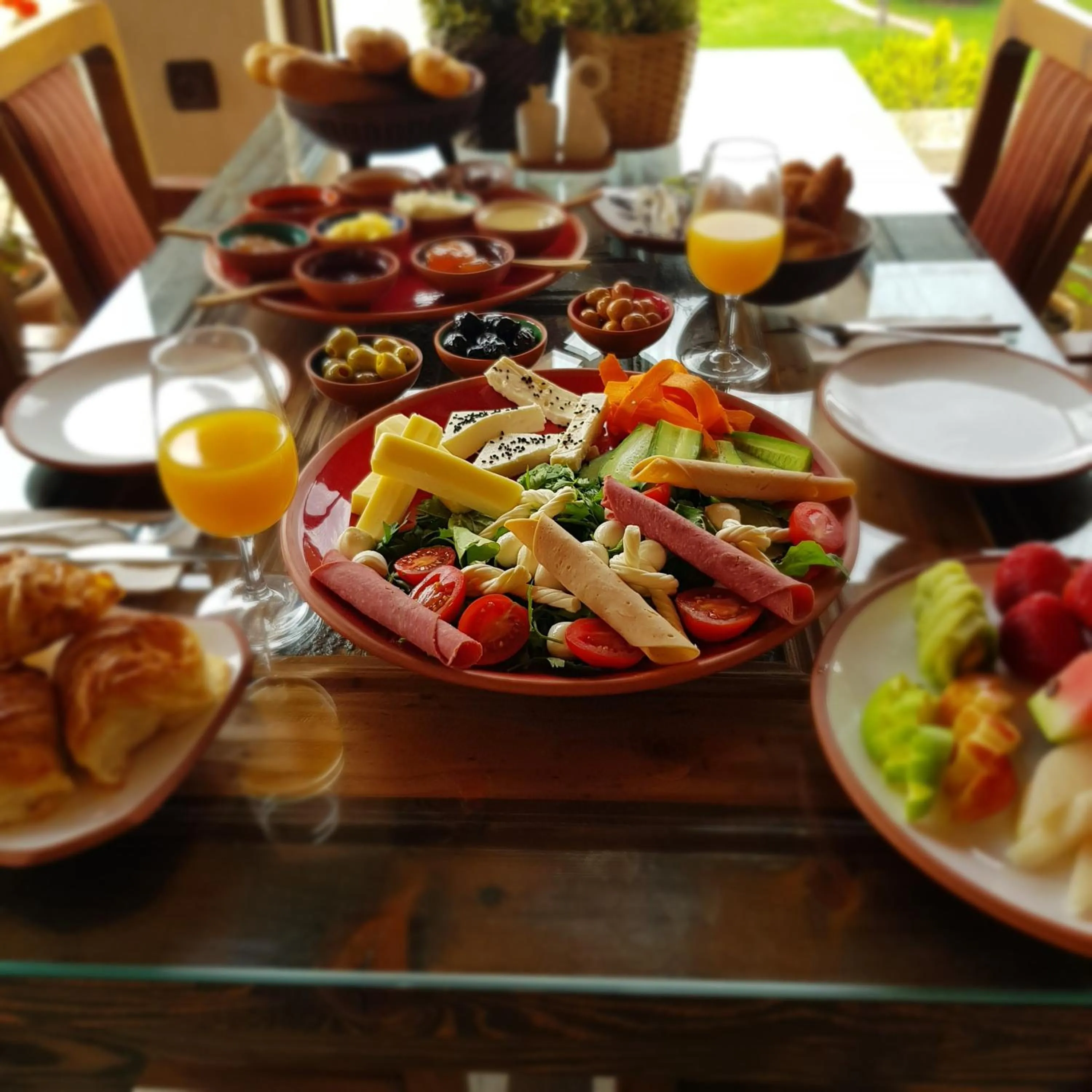 Breakfast in Fresco Cave Suites Cappadocia