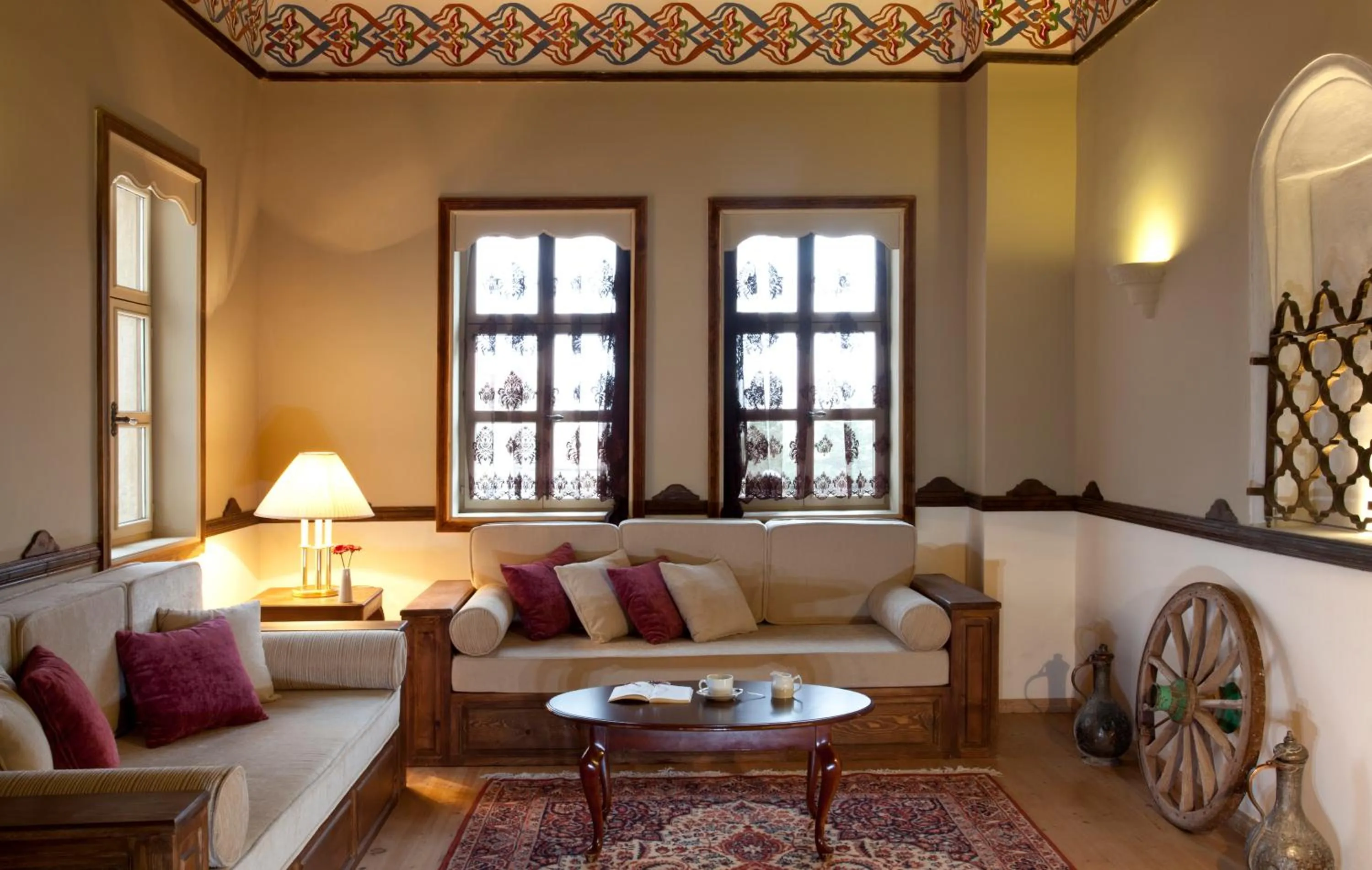 Living room in Fresco Cave Suites Cappadocia