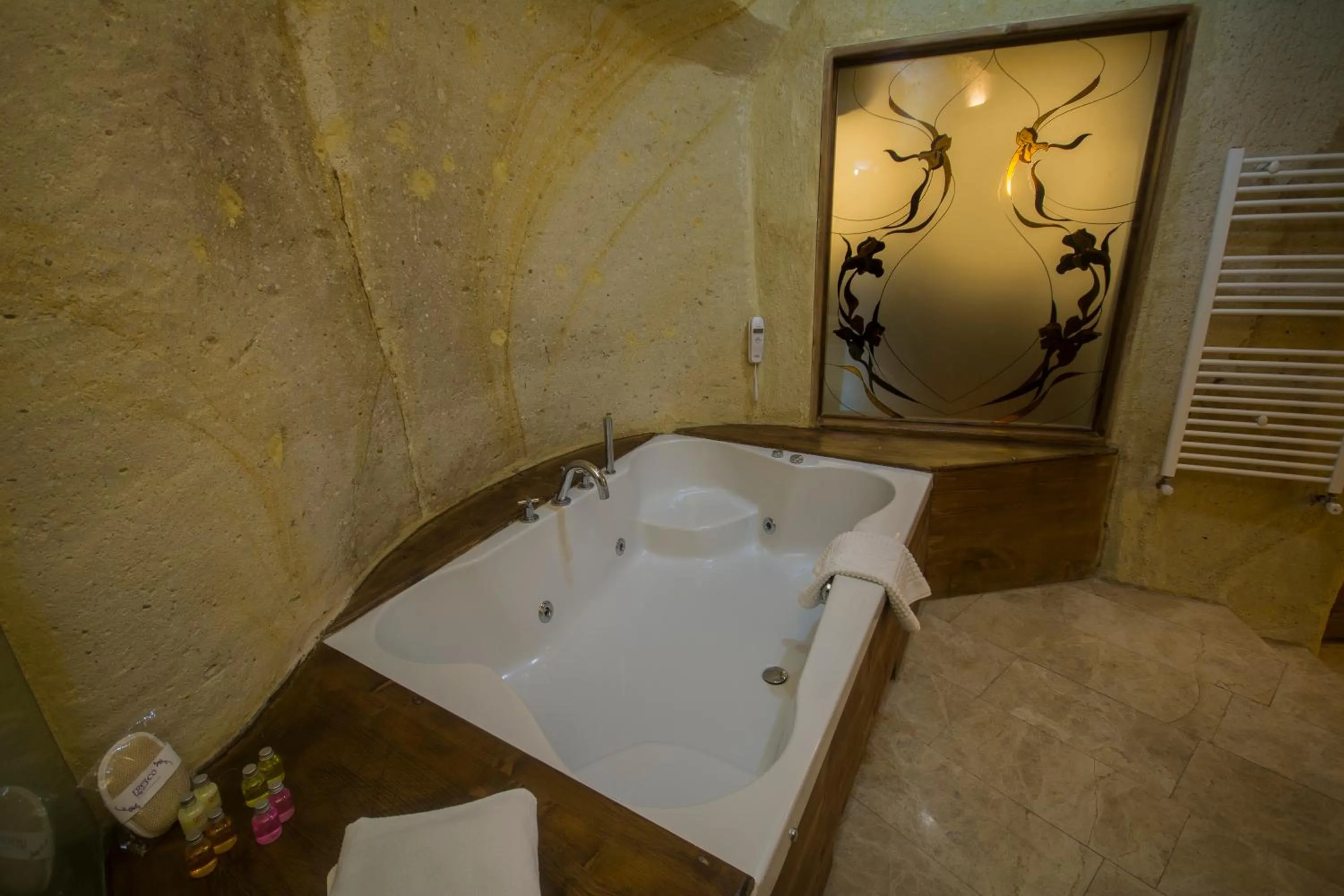 Bathroom in Fresco Cave Suites Cappadocia