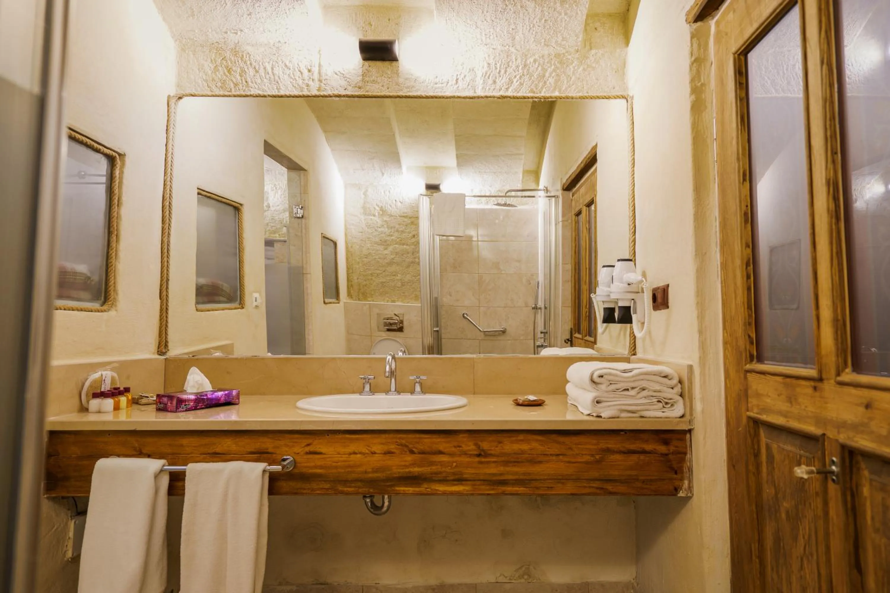 Bathroom in Fresco Cave Suites Cappadocia