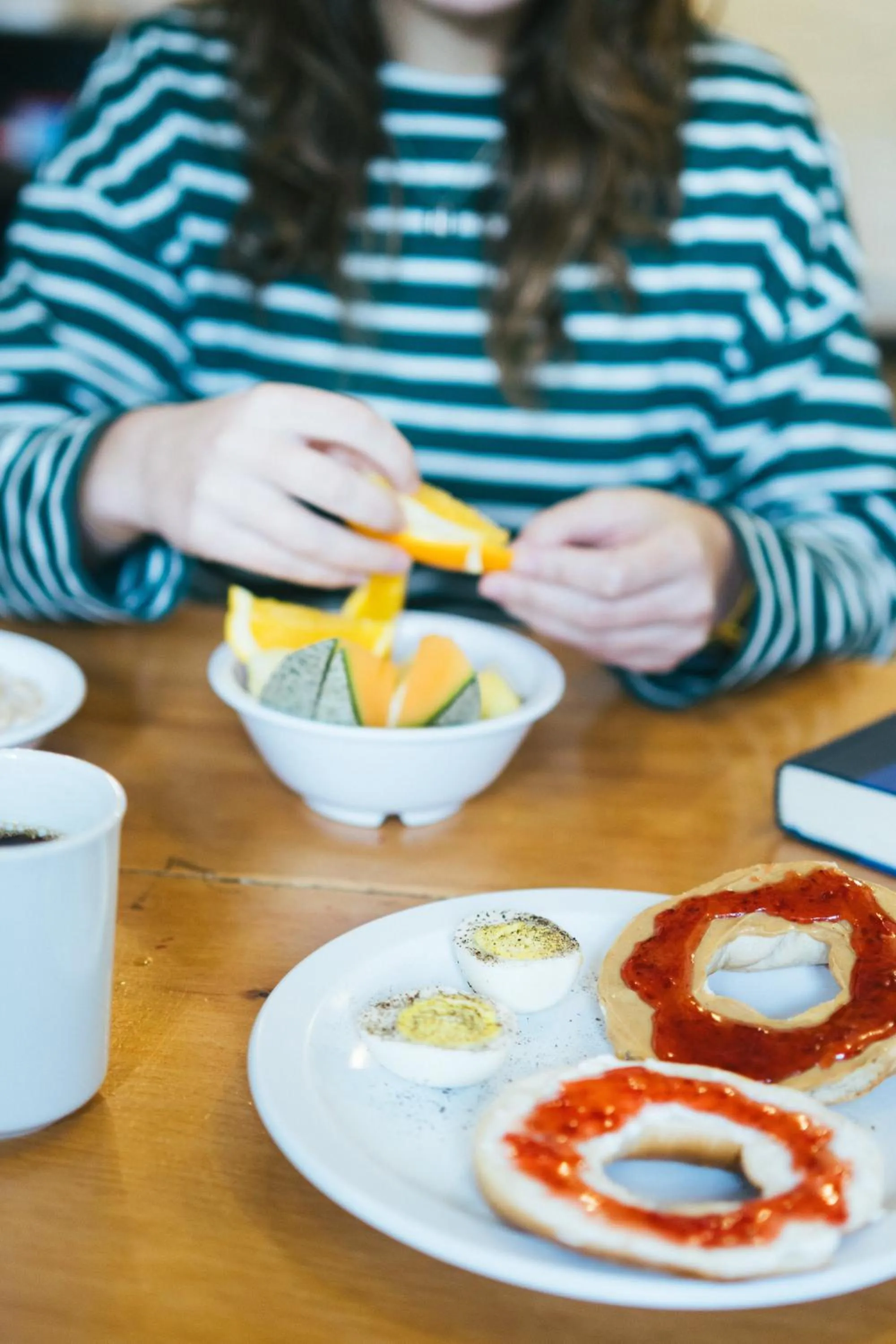 Breakfast in Saintlo Ottawa Jail Hostel