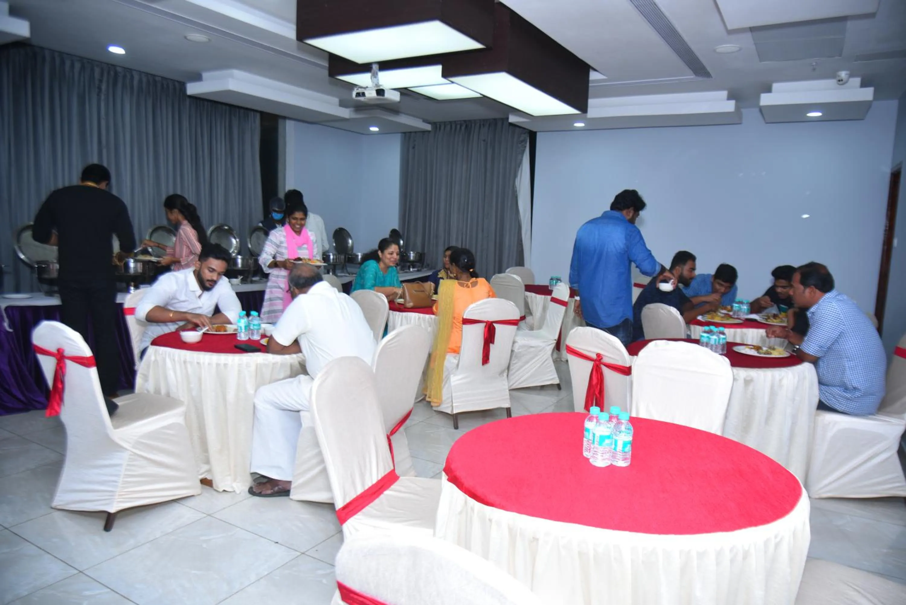 group of guests in Hotel Lance International