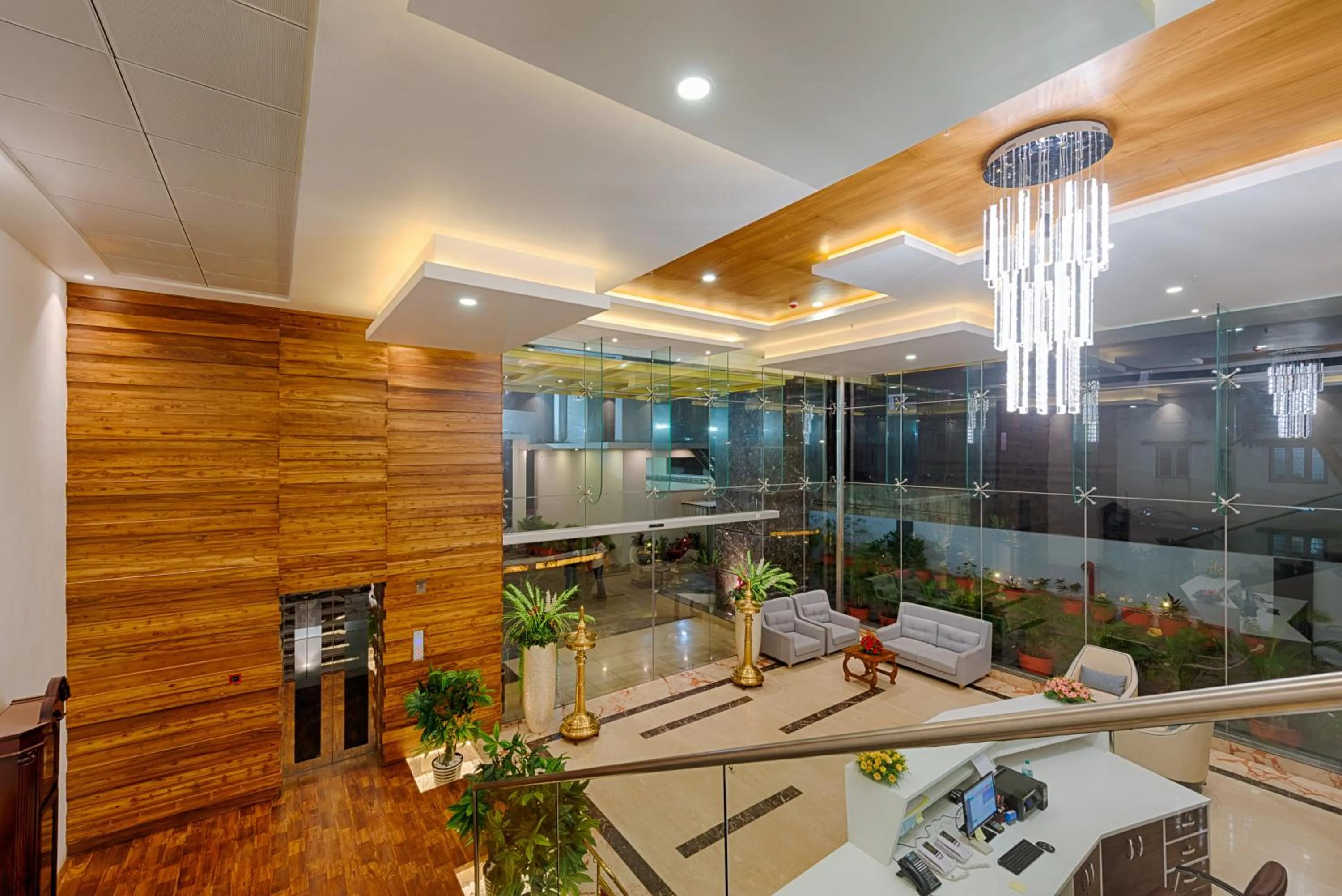 Lobby or reception in Hotel Lance International