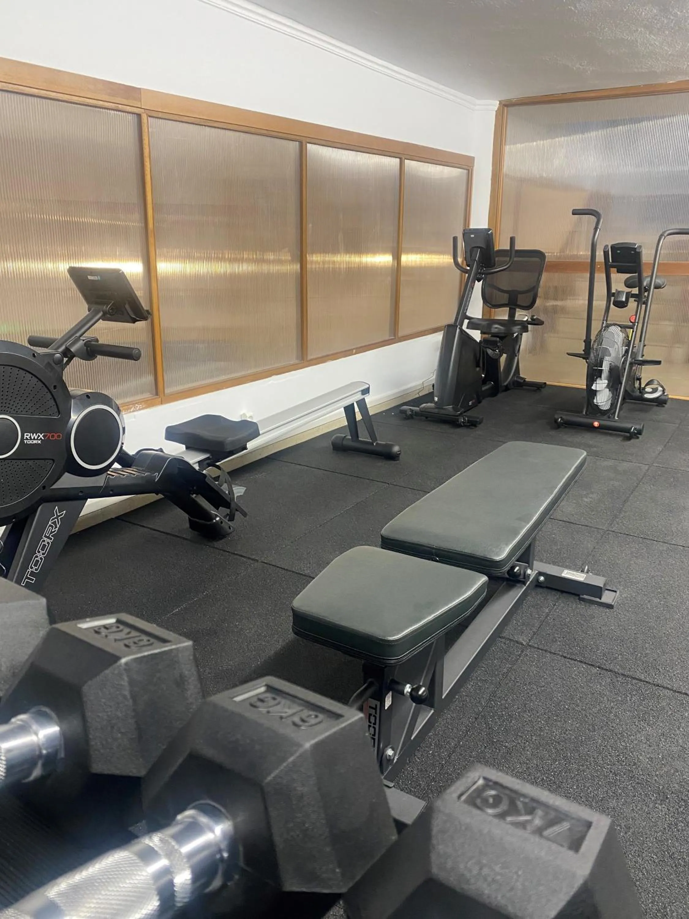Fitness centre/facilities in Tselikas Hotel
