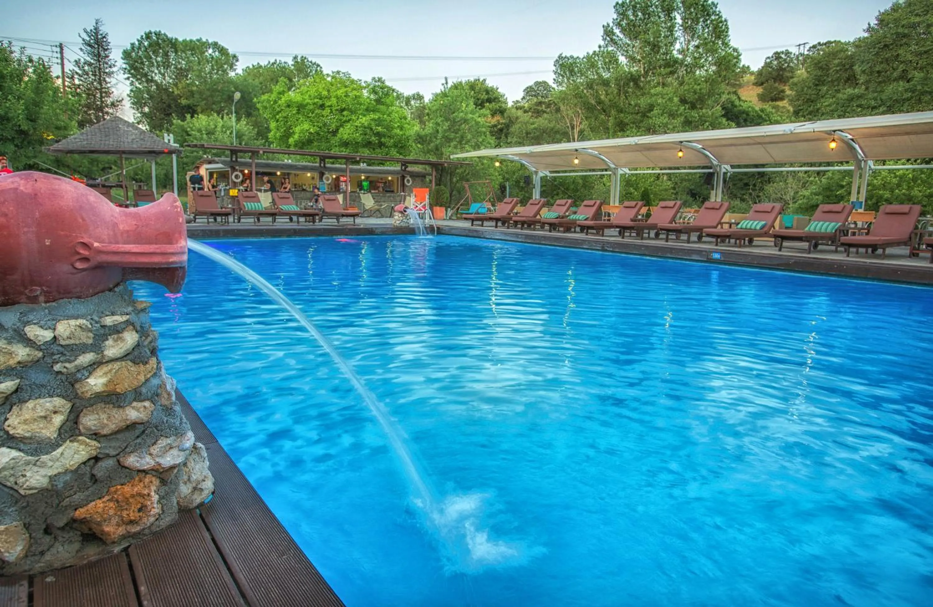 Swimming pool in Tselikas Hotel