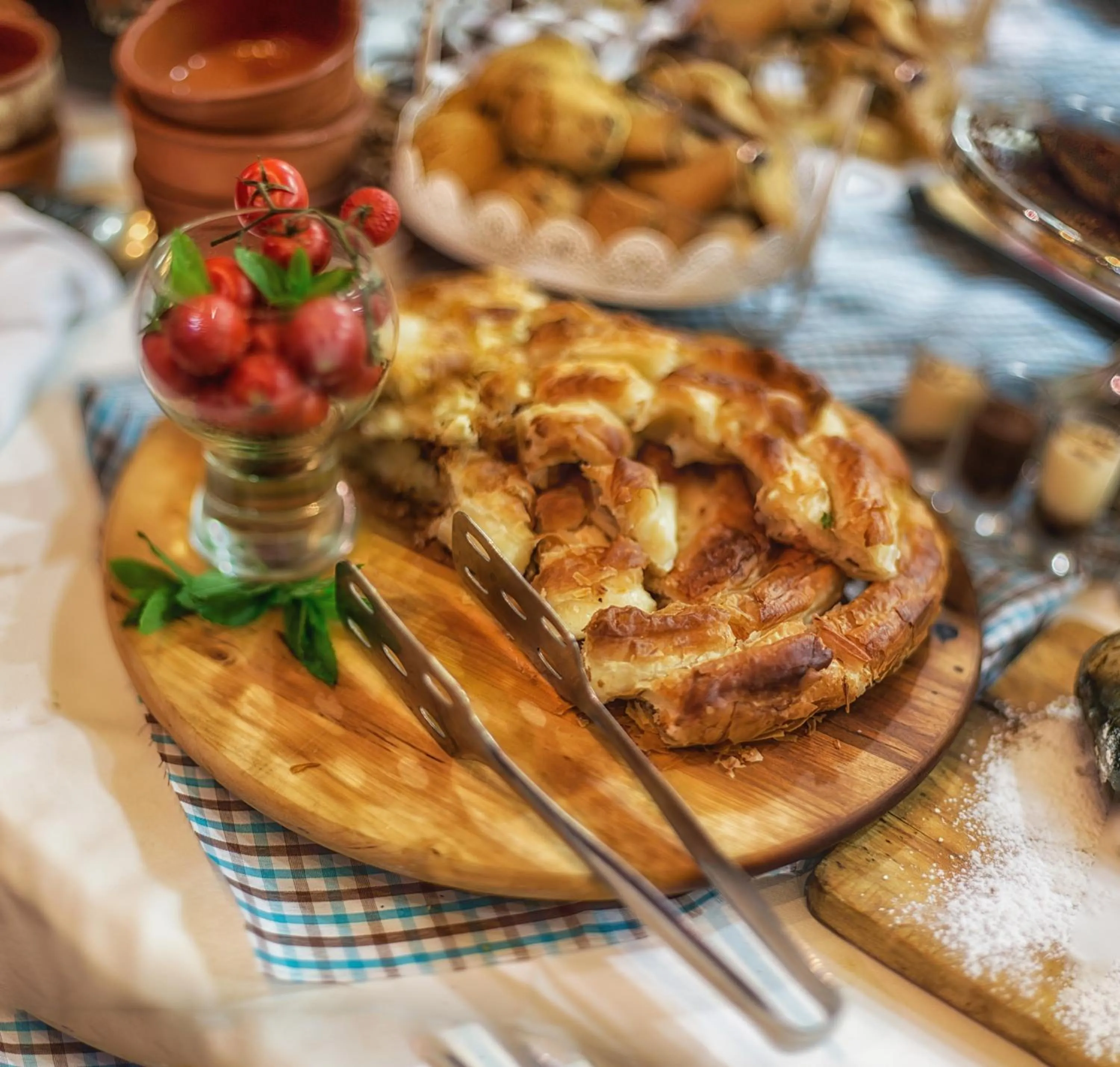 Food close-up in Tselikas Hotel