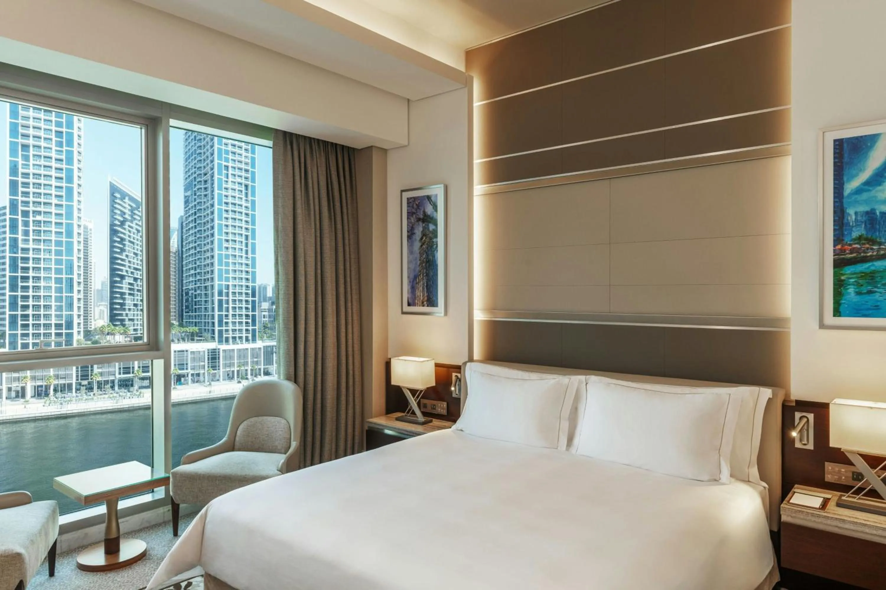 Photo of the whole room, Bed in Renaissance Business Bay Hotel, Dubai