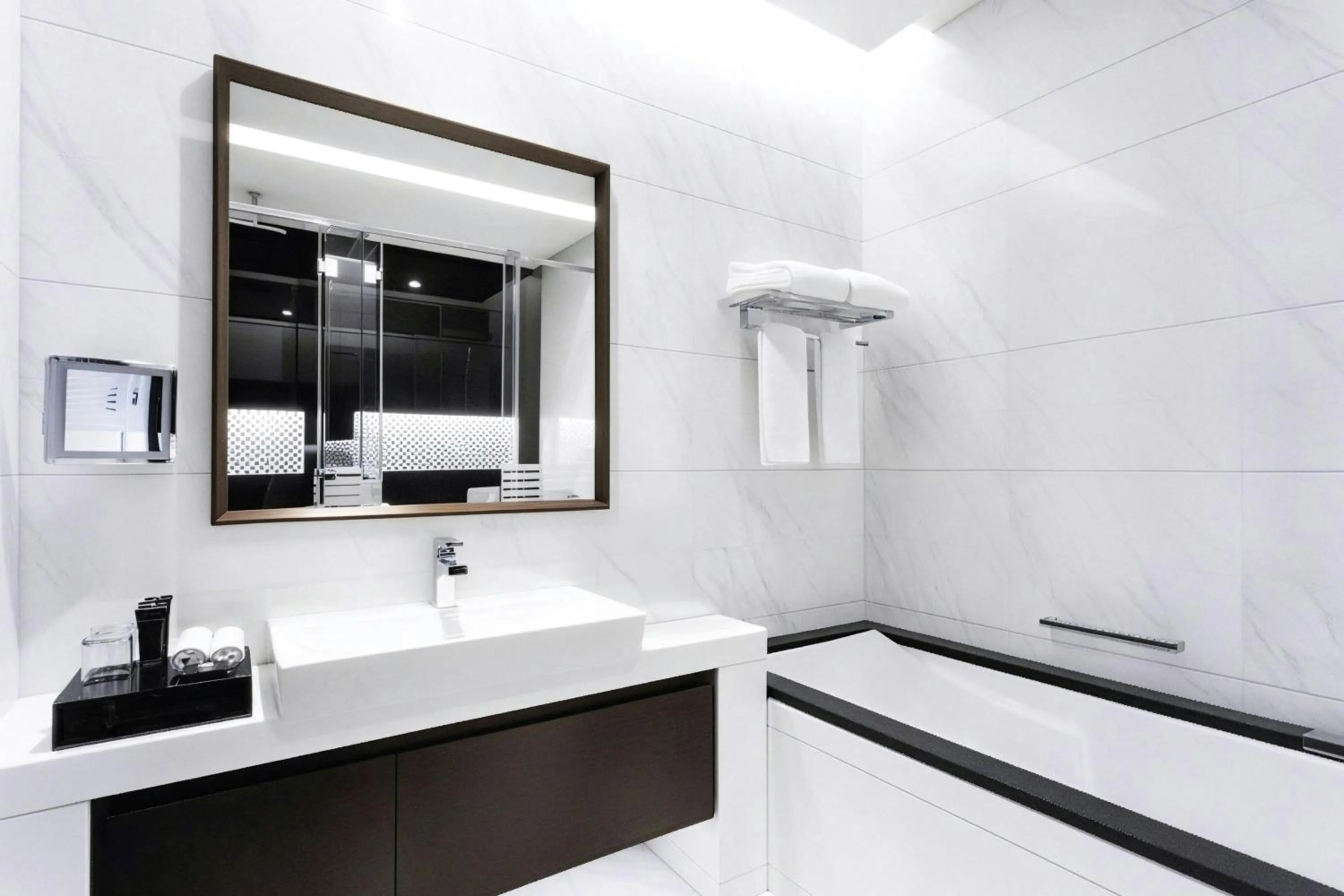Bathroom in Renaissance Business Bay Hotel, Dubai
