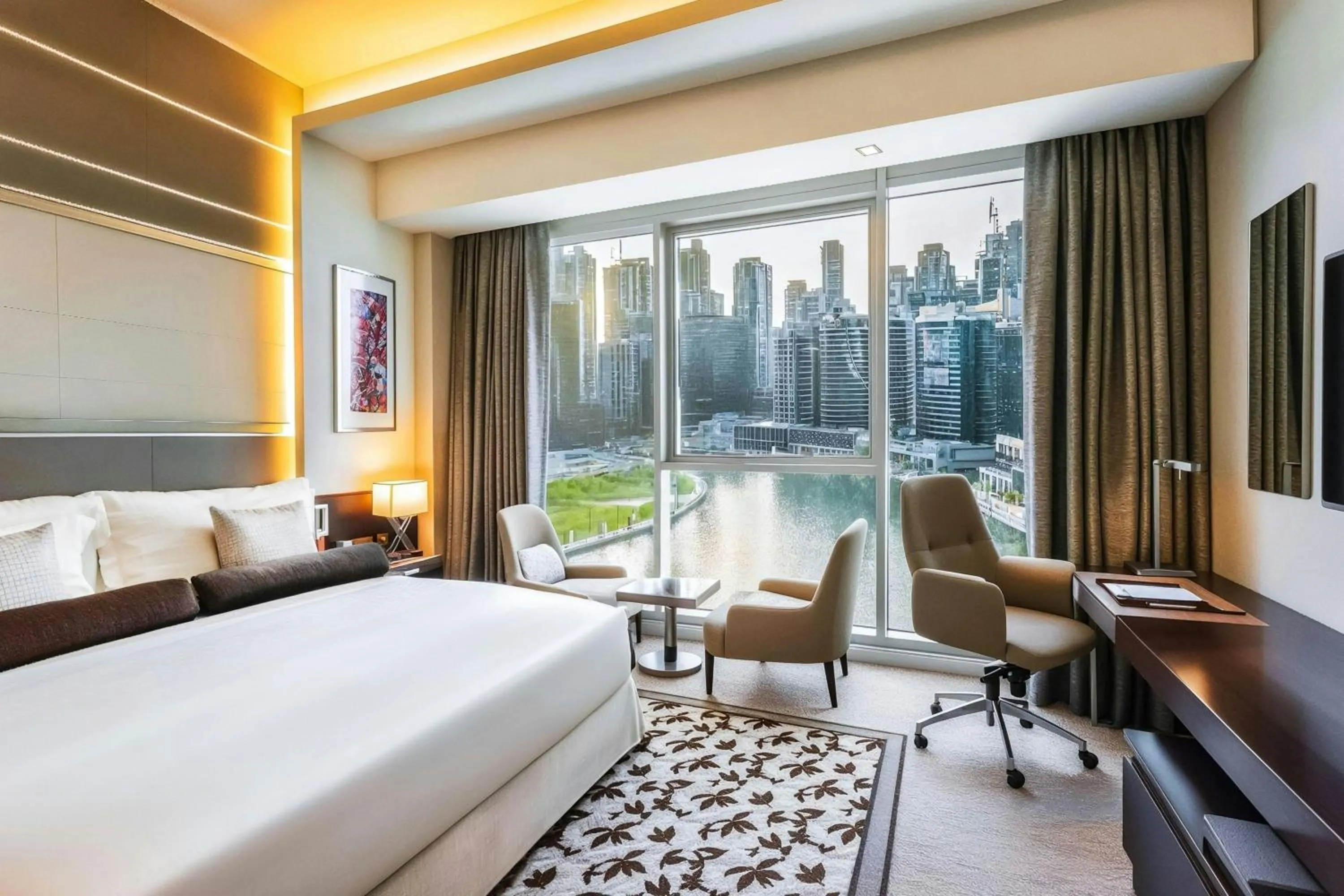 Photo of the whole room, Bed in Renaissance Business Bay Hotel, Dubai