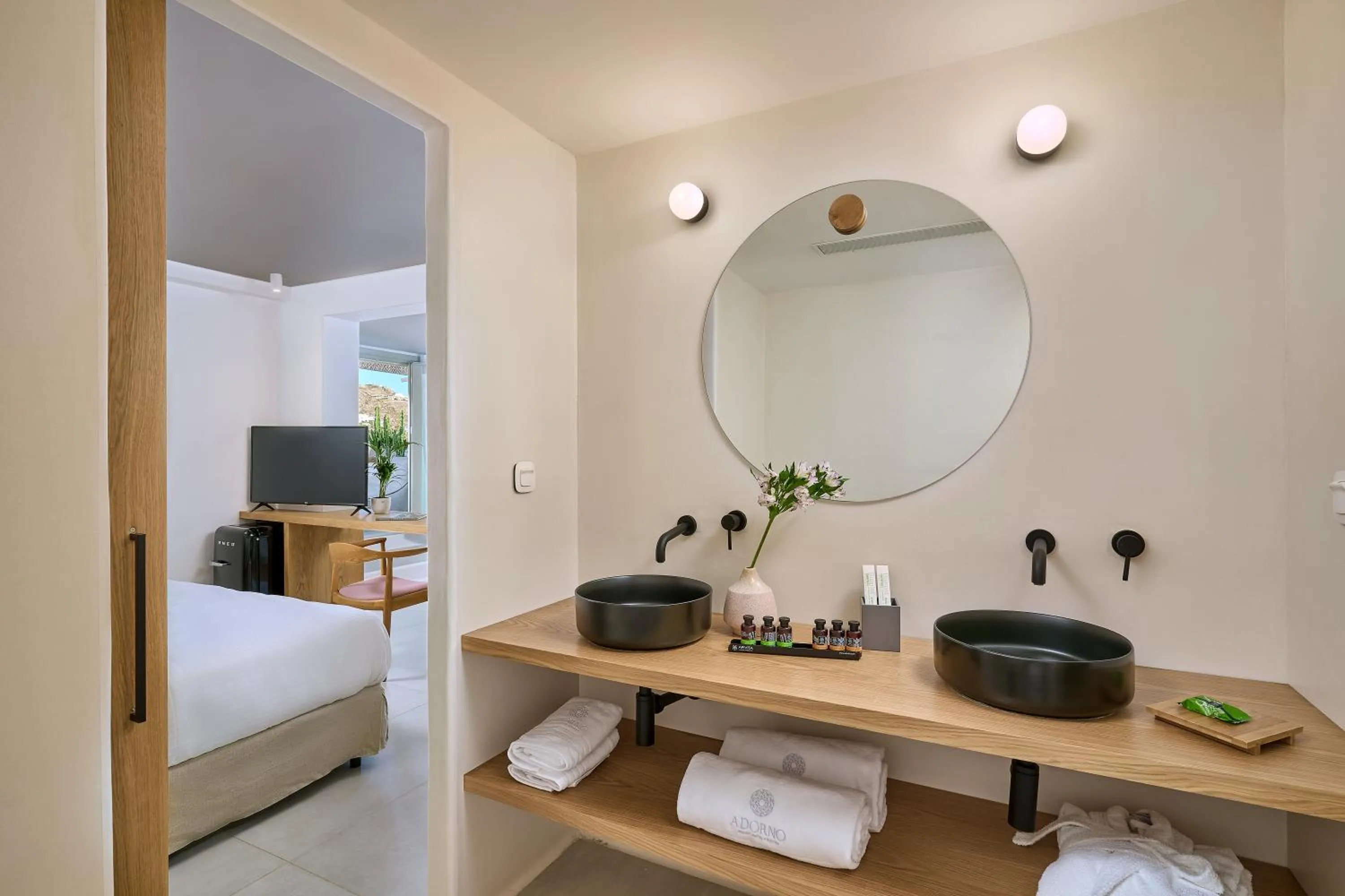 Bathroom in Adorno Beach Hotel and Suites