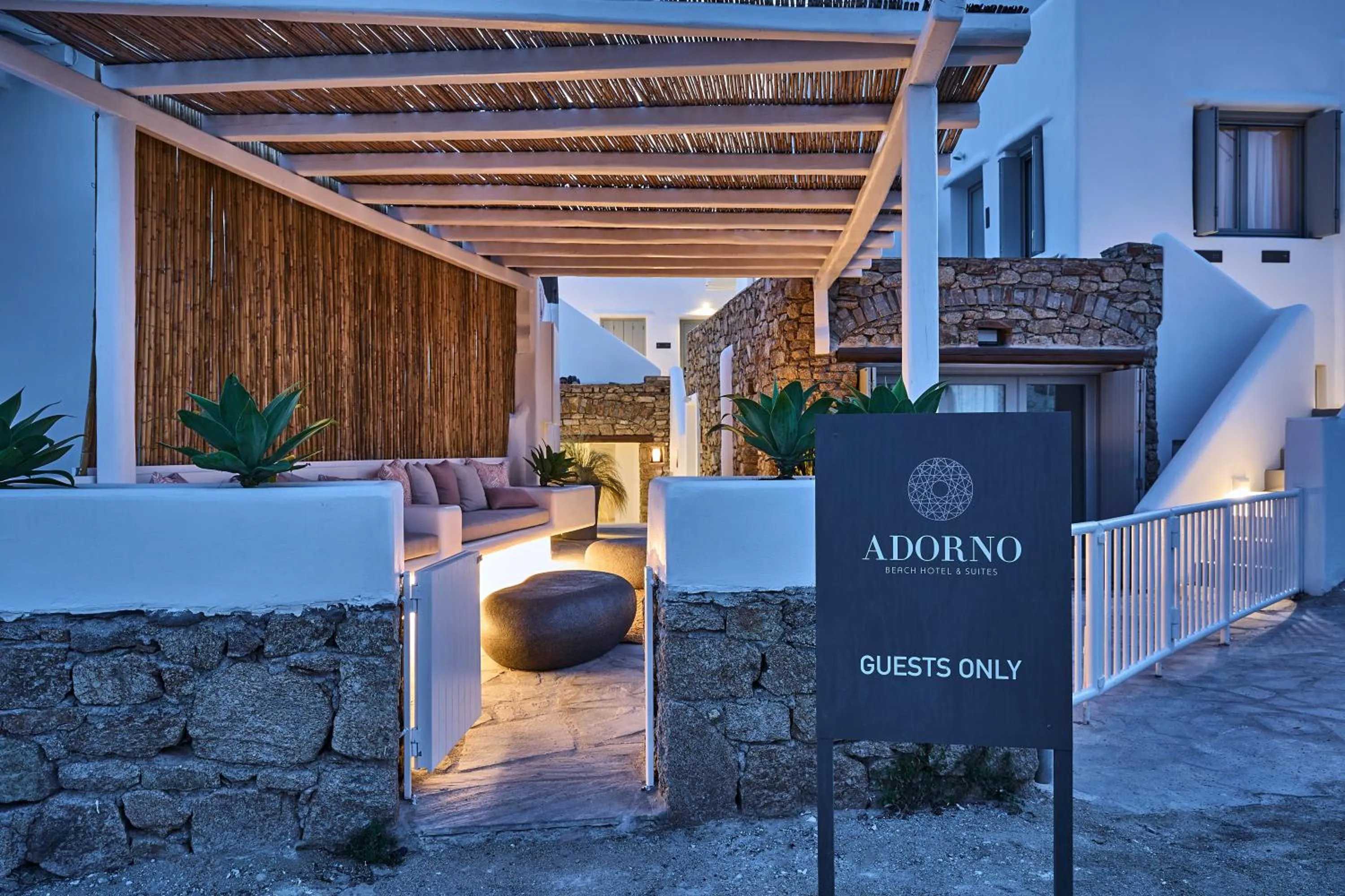 Logo/Certificate/Sign in Adorno Beach Hotel and Suites