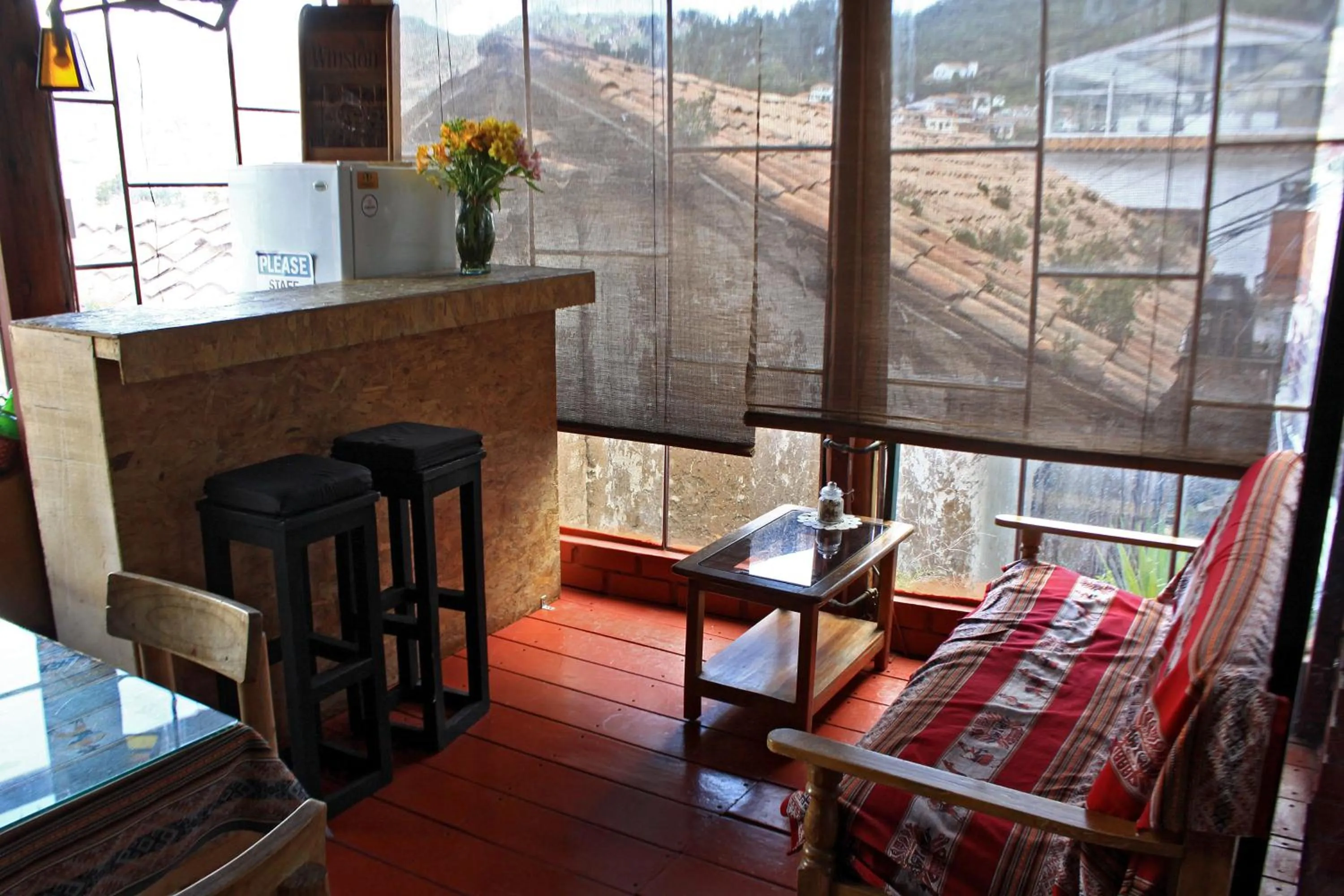 Living room in Samay Wasi Hostel