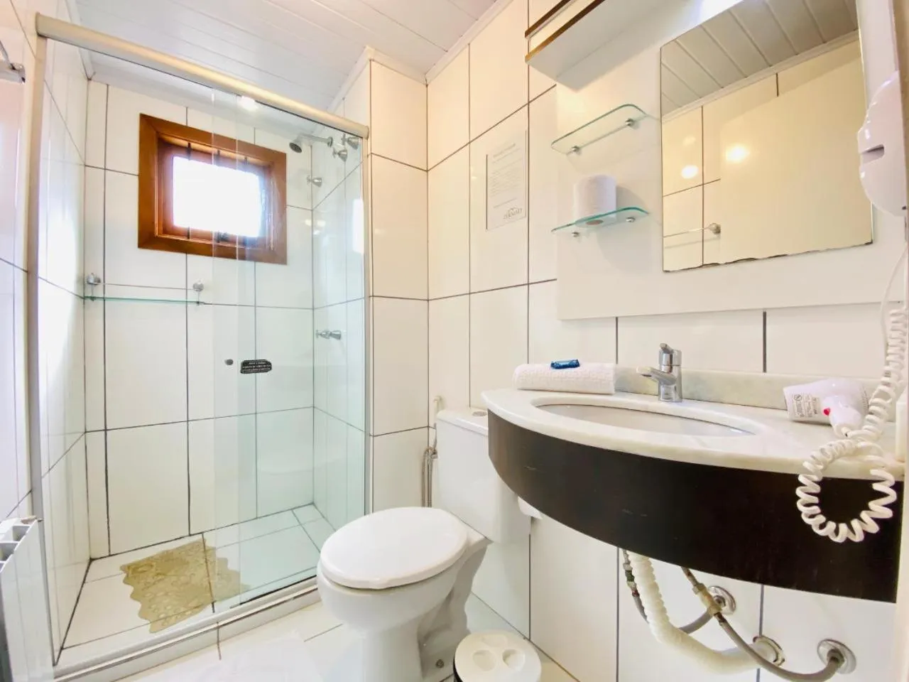 Bathroom in Zermatt Hotel