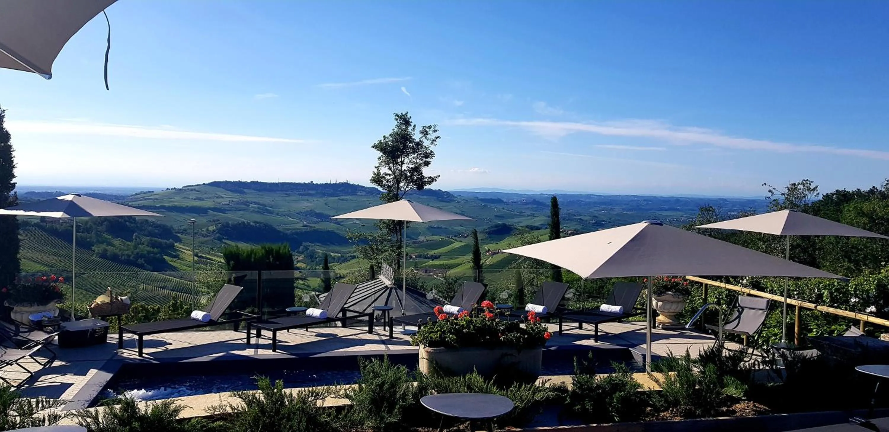 Swimming pool in La Ribezza Boutique Hotel