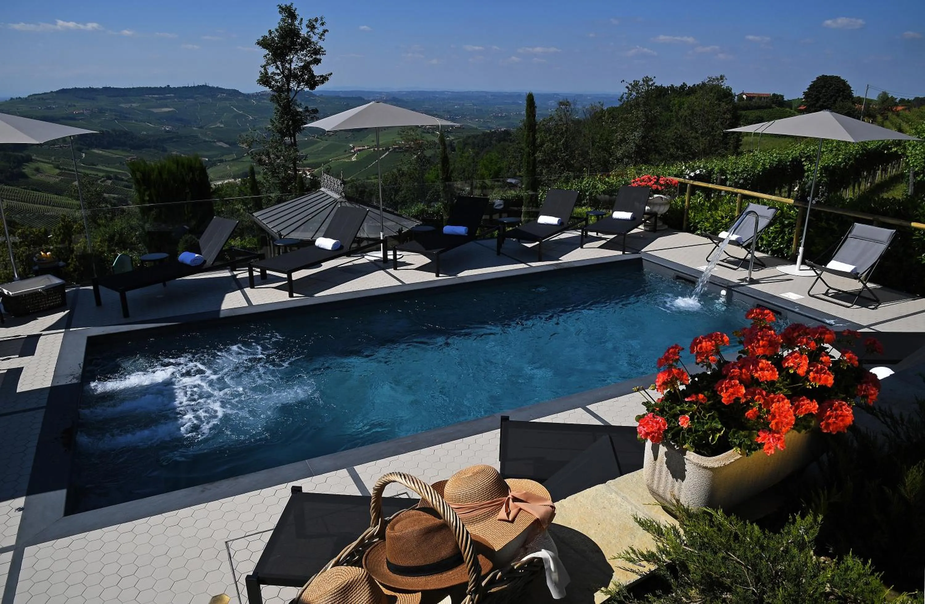 Swimming pool in La Ribezza Boutique Hotel