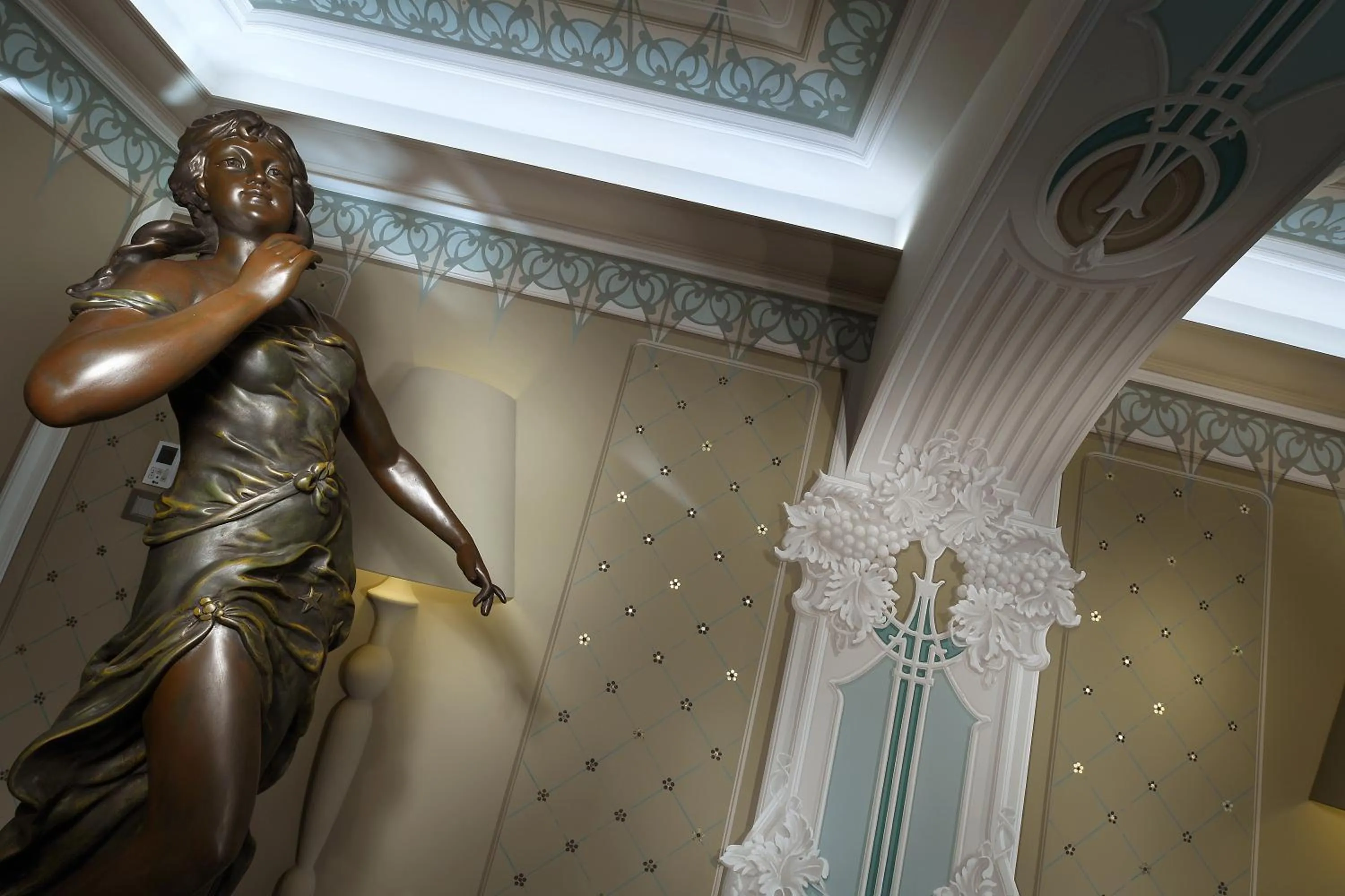 Decorative detail in La Ribezza Boutique Hotel