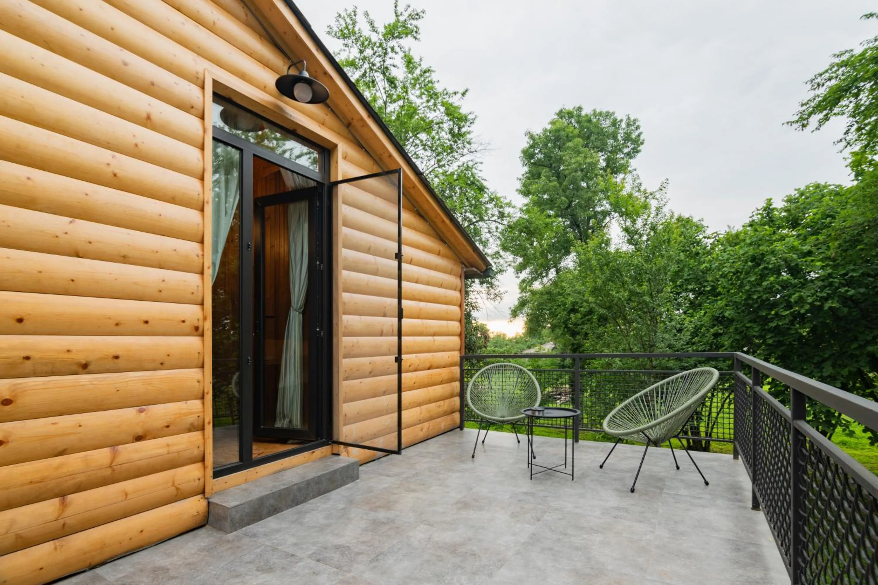 Balcony/Terrace in Menabde Winery
