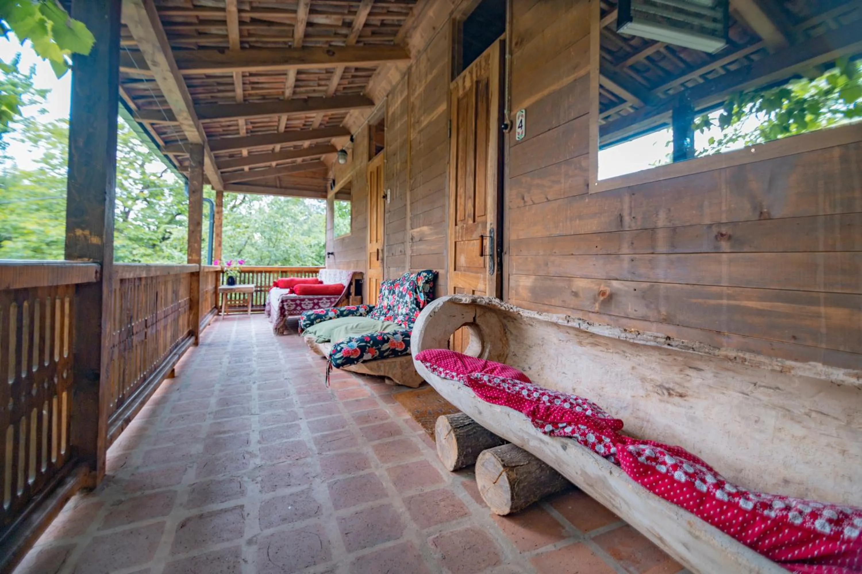 Balcony/Terrace in Menabde Winery