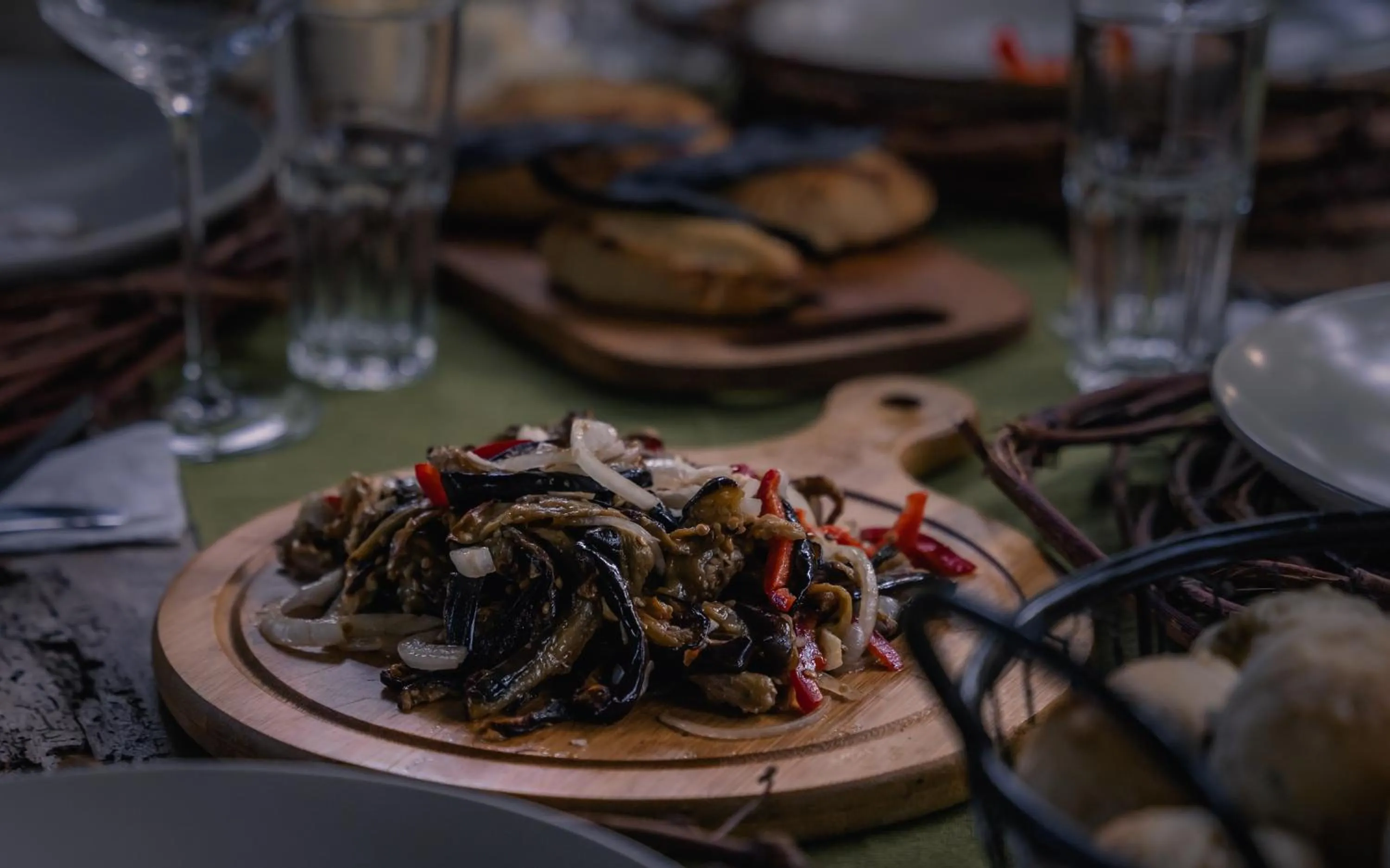 Food and drinks in Menabde Winery