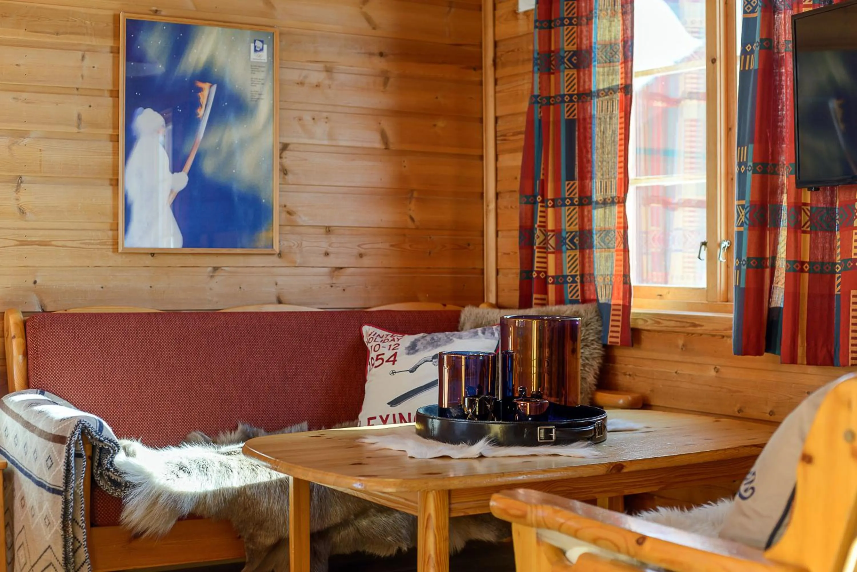 Living room in Nordseter Hytter