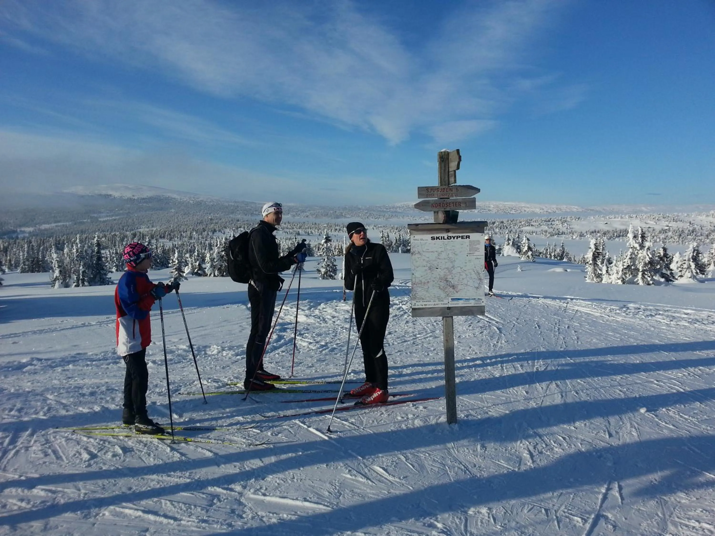 People in Nordseter Hytter