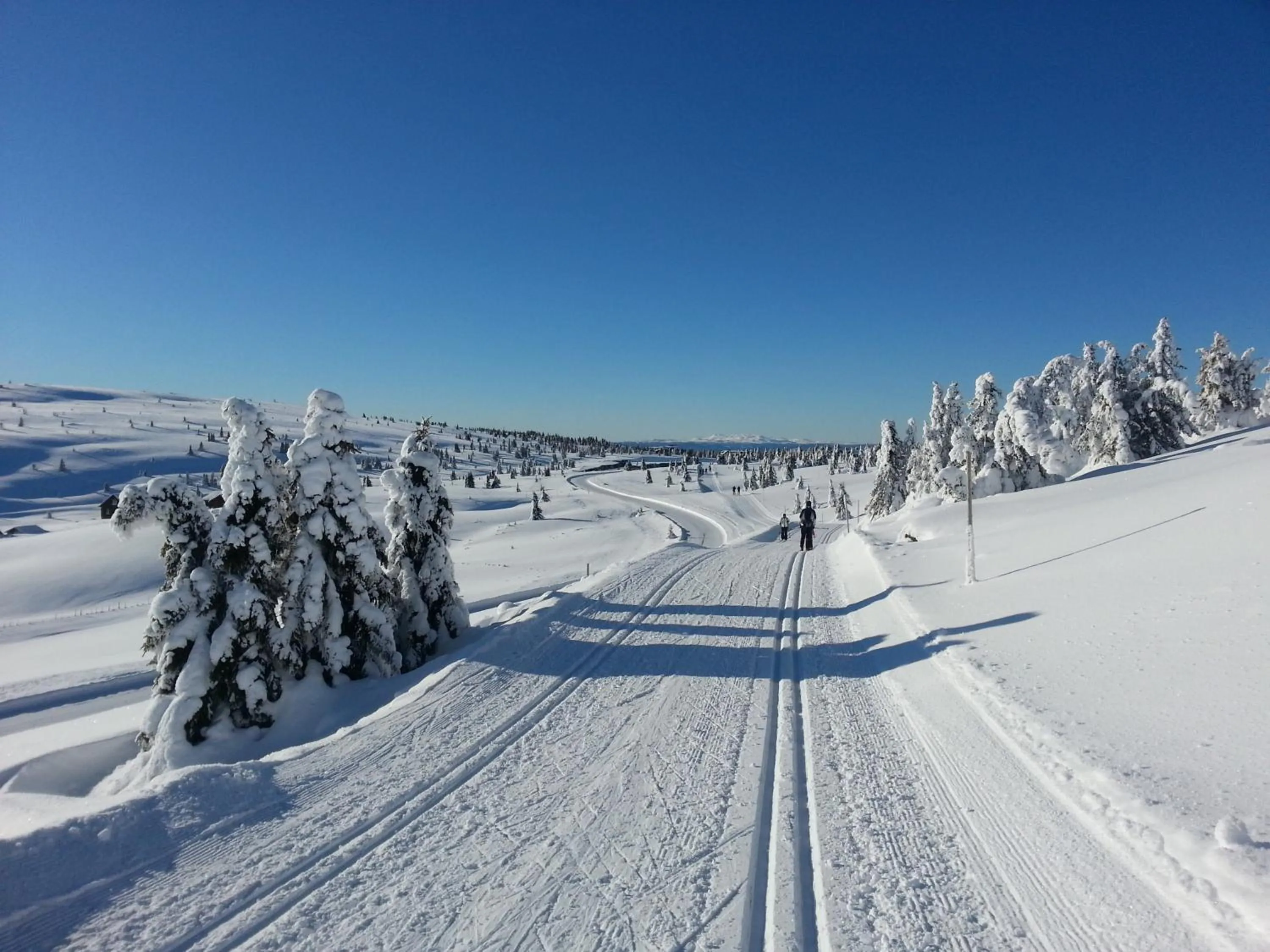 Winter in Nordseter Hytter
