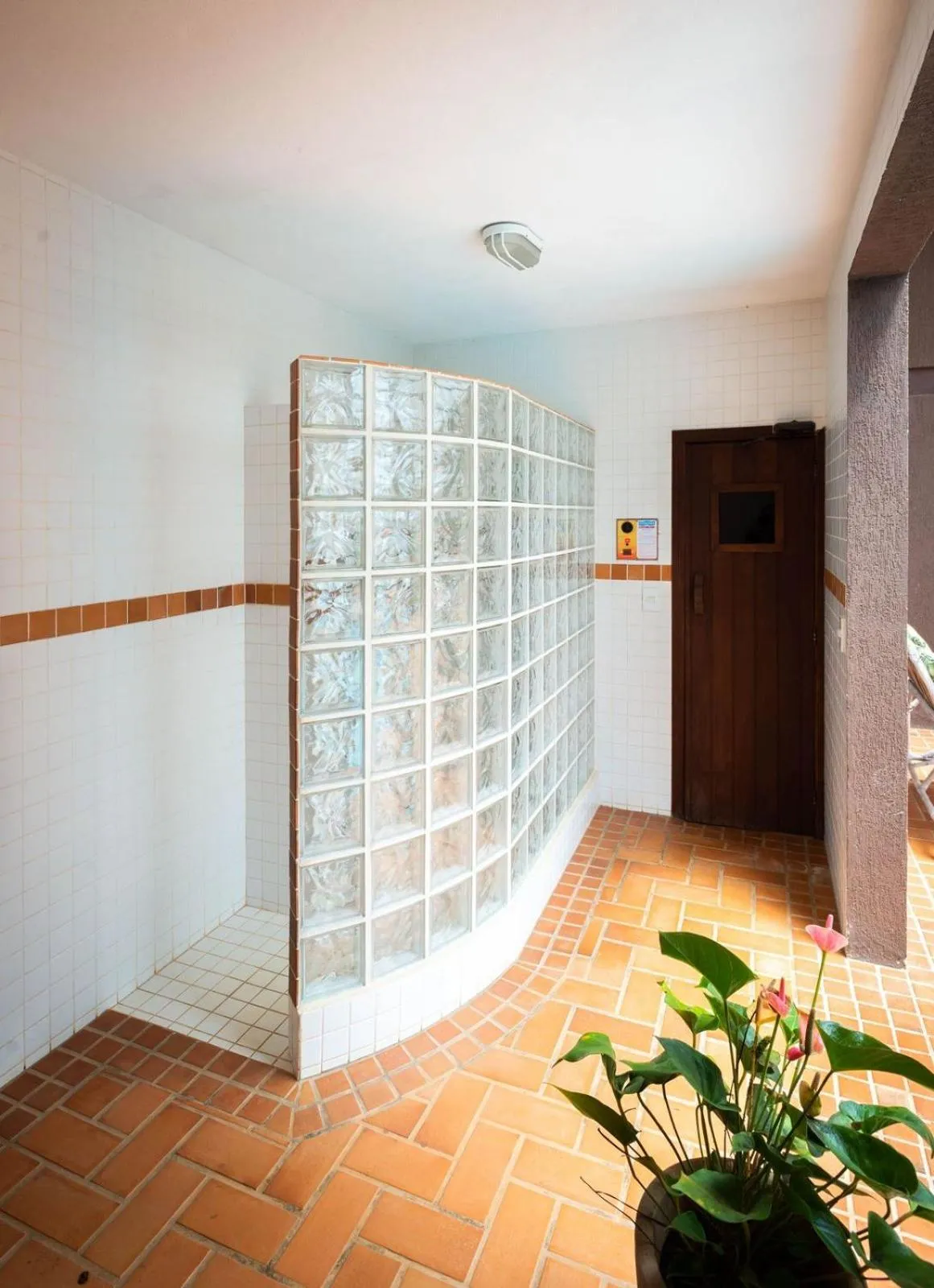 Seating area in Pousada Jardim das Montanhas