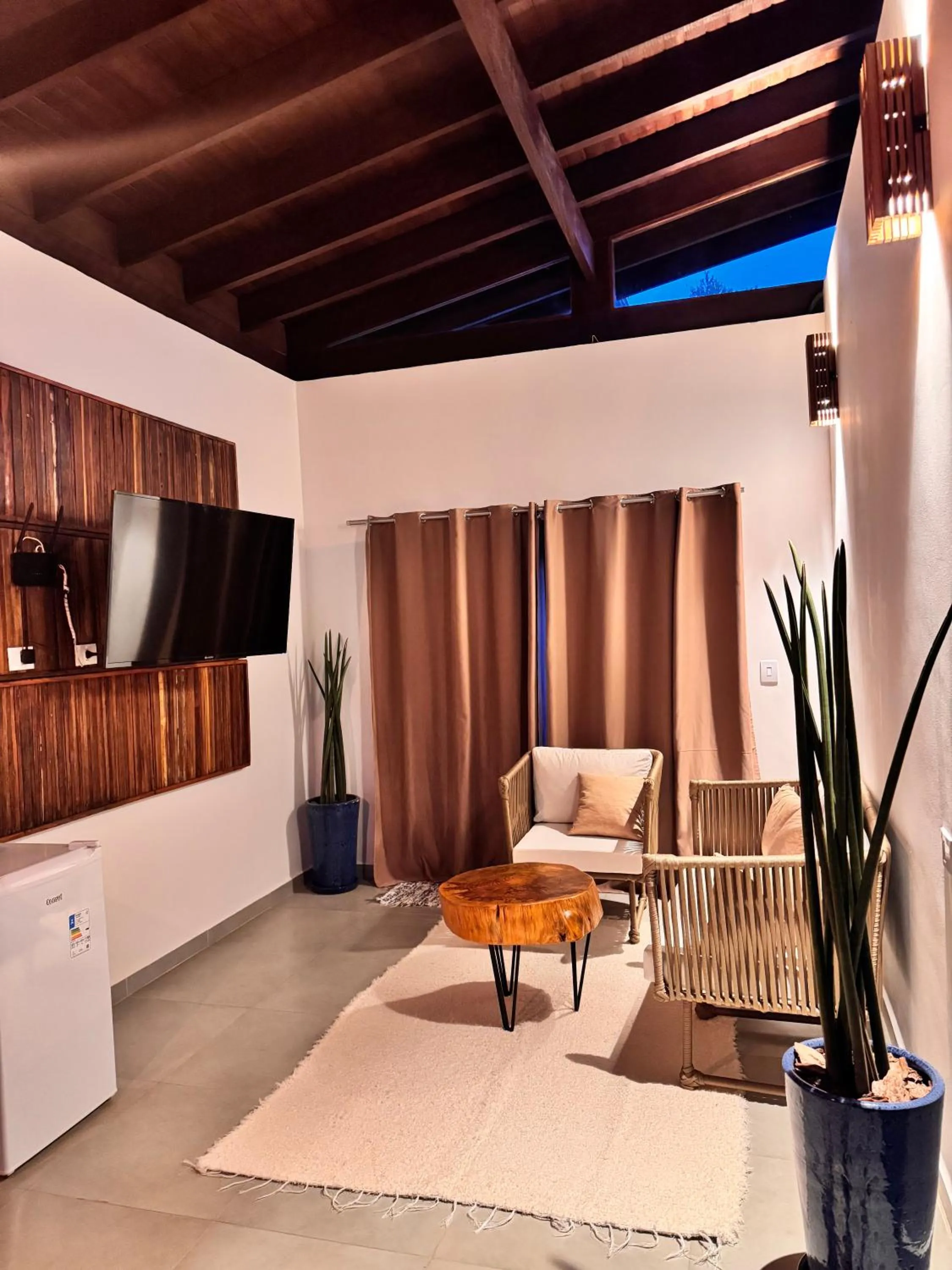 Living room in Pousada Jardim das Montanhas