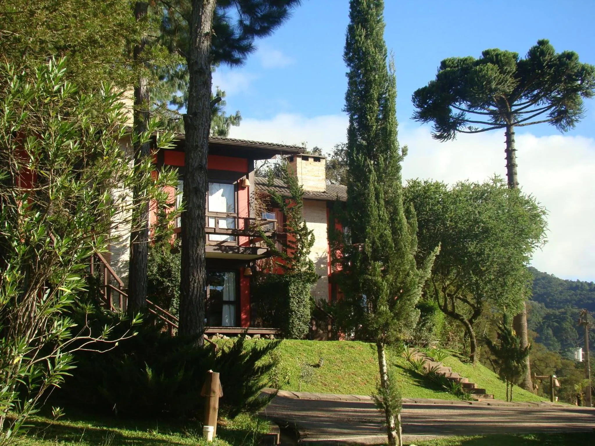 Property building in Pousada Jardim das Montanhas