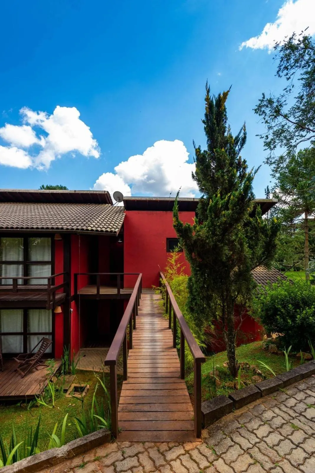 Property building in Pousada Jardim das Montanhas