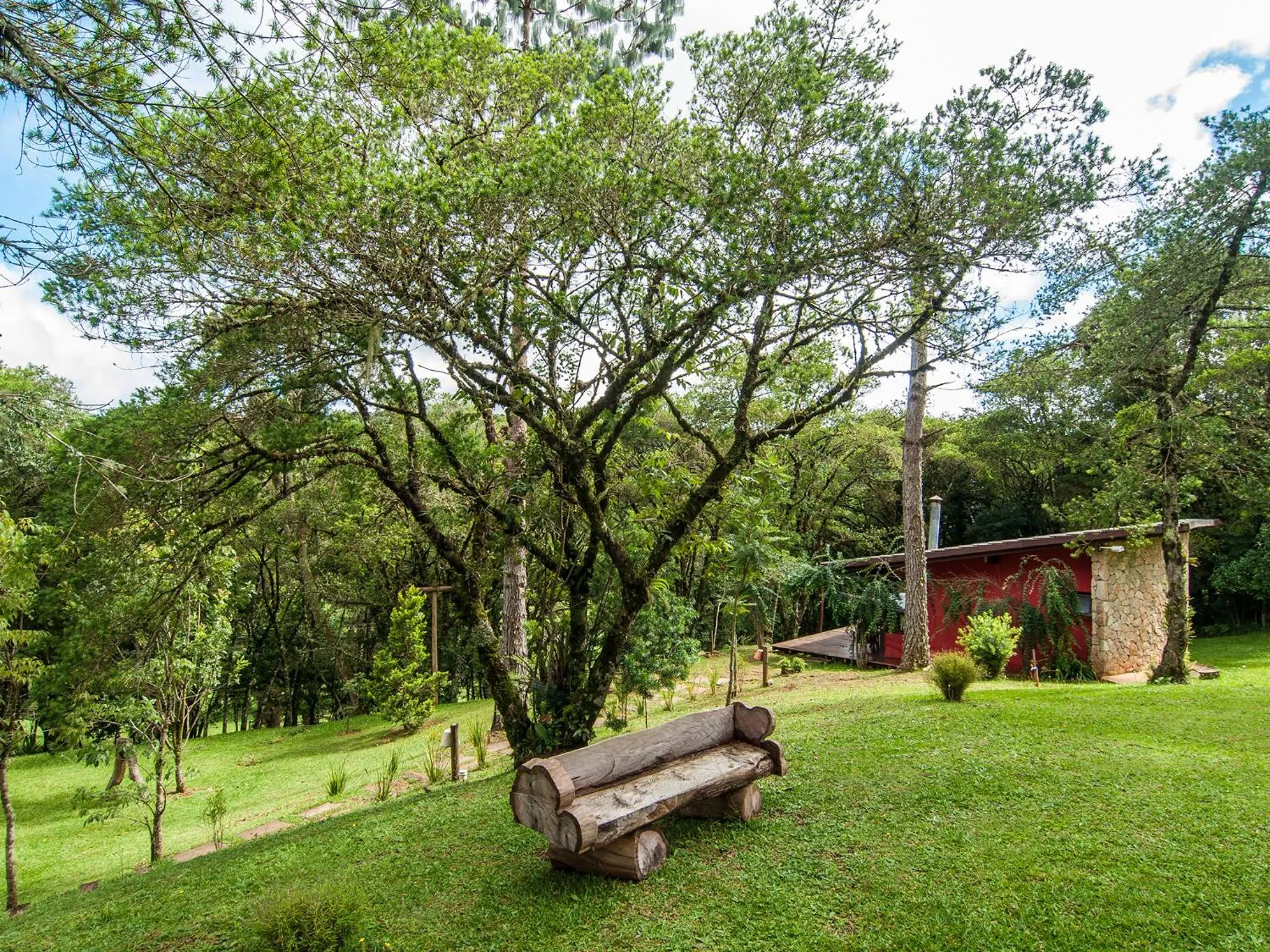 Garden in Pousada Jardim das Montanhas